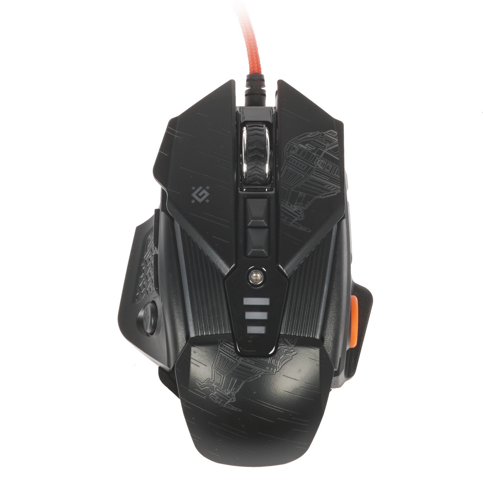 Мышь проводная Defender sTarx GM-390L черный, 3200 dpi, USB, кнопки - 8