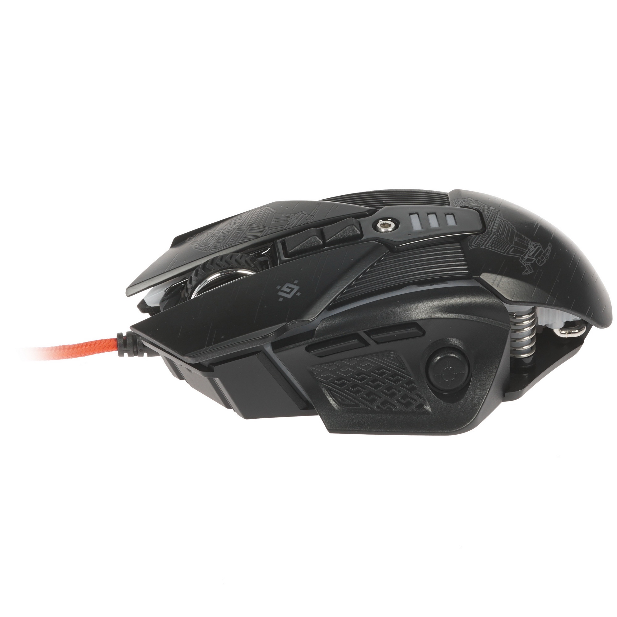 Мышь проводная Defender sTarx GM-390L черный, 3200 dpi, USB, кнопки - 8