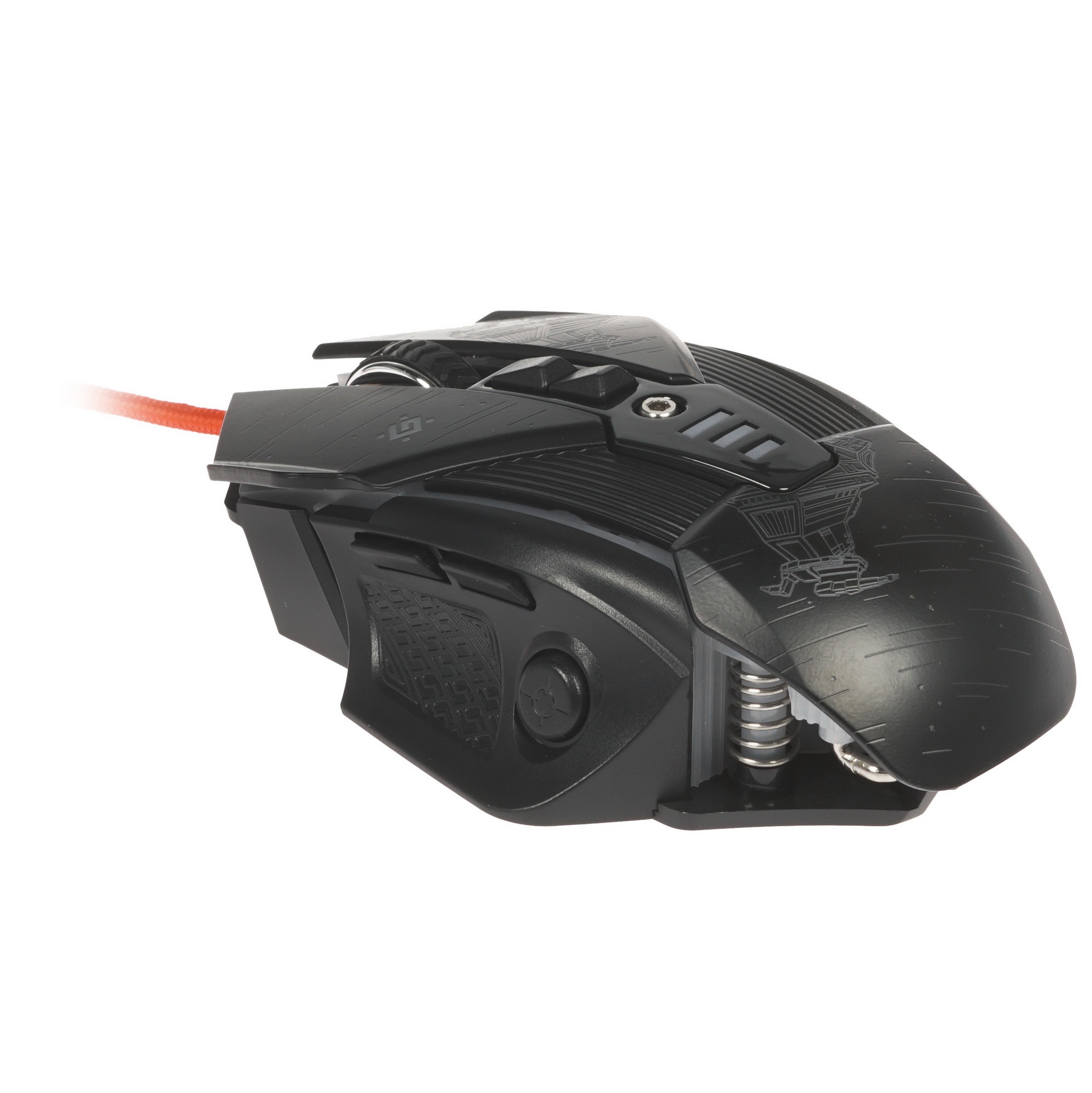 Мышь проводная Defender sTarx GM-390L черный, 3200 dpi, USB, кнопки - 8