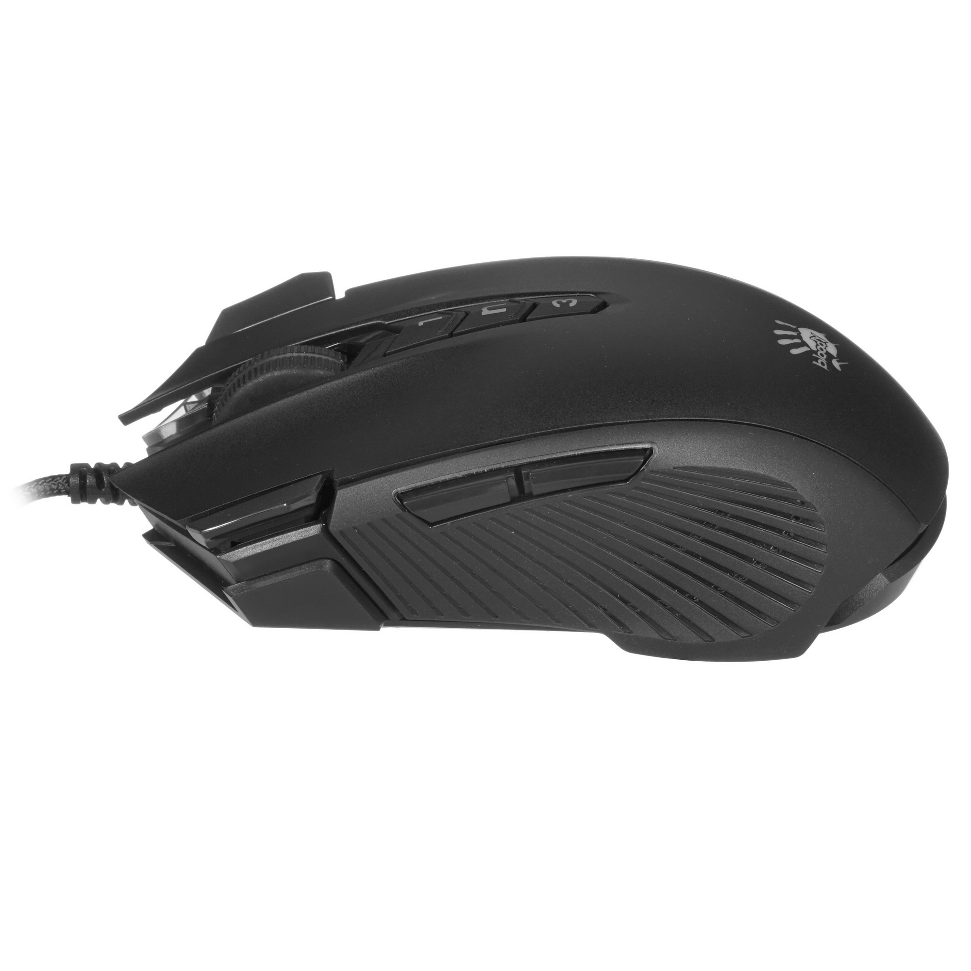 Мышь проводная A4Tech Bloody J90s черный, 8000 dpi, USB, кнопки - 12