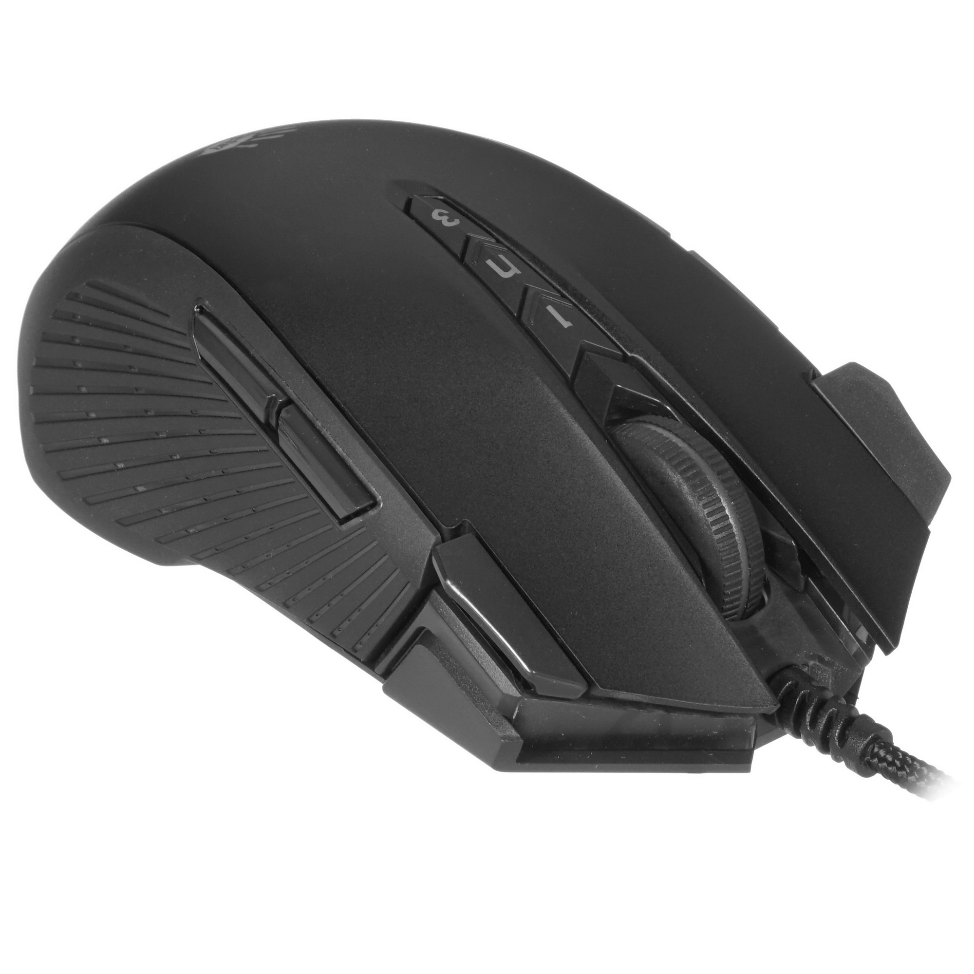Мышь проводная A4Tech Bloody J90s черный, 8000 dpi, USB, кнопки - 12