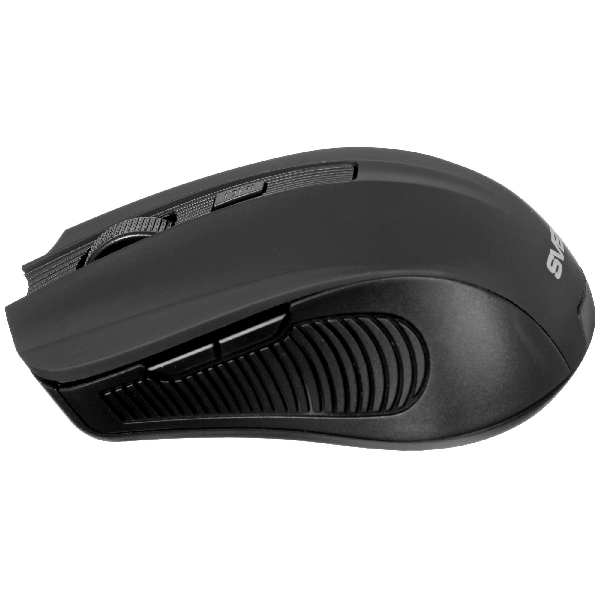 Мышь беспроводная SVEN RX-350W черный, 1400 dpi, радиоканал, USB, кнопки - 6