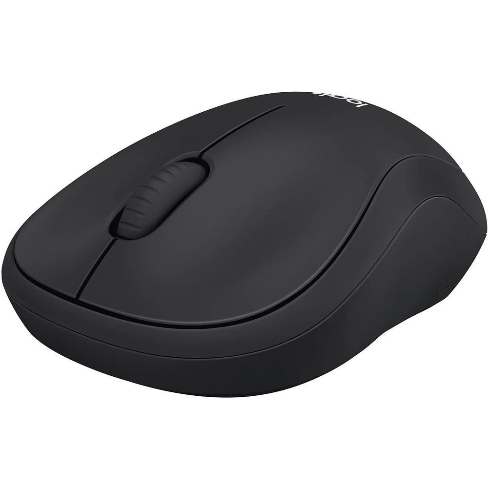 Мышь беспроводная Logitech M221 SILENT черный, 1000 dpi, радиоканал, USB, кнопки - 3