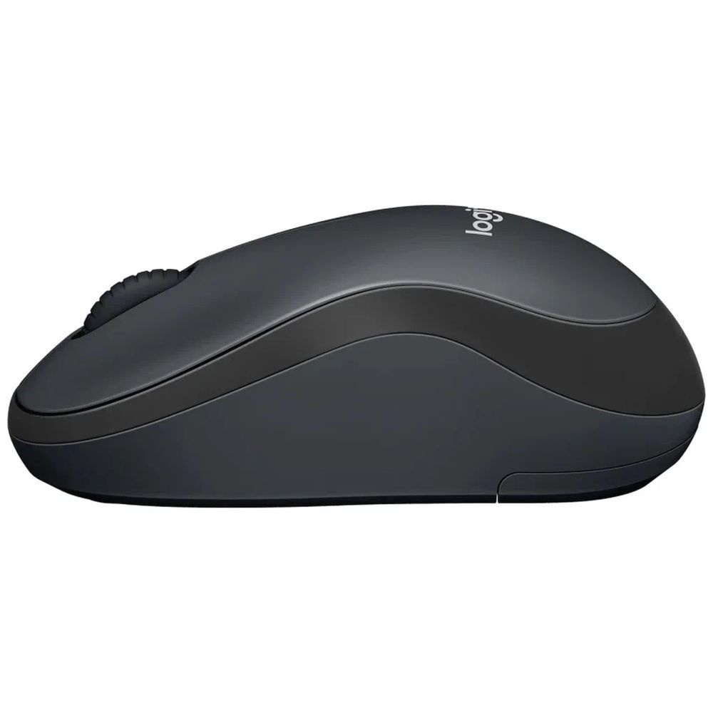Мышь беспроводная Logitech M221 SILENT черный, 1000 dpi, радиоканал, USB, кнопки - 3