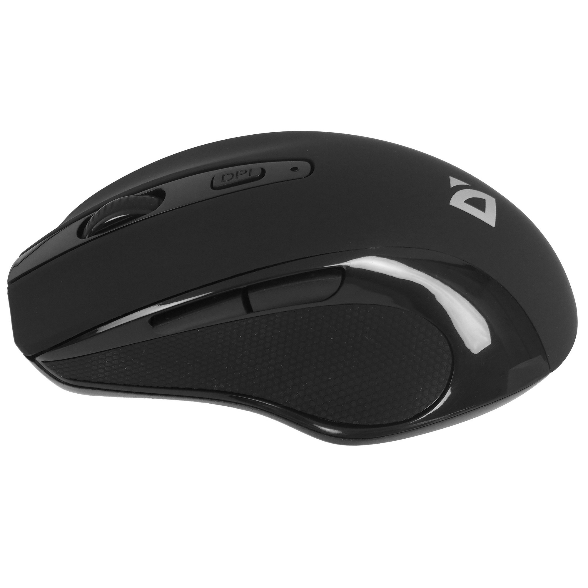 Мышь беспроводная Defender Prime MB-053 черный, 1600 dpi, радиоканал, USB, кнопки - 6