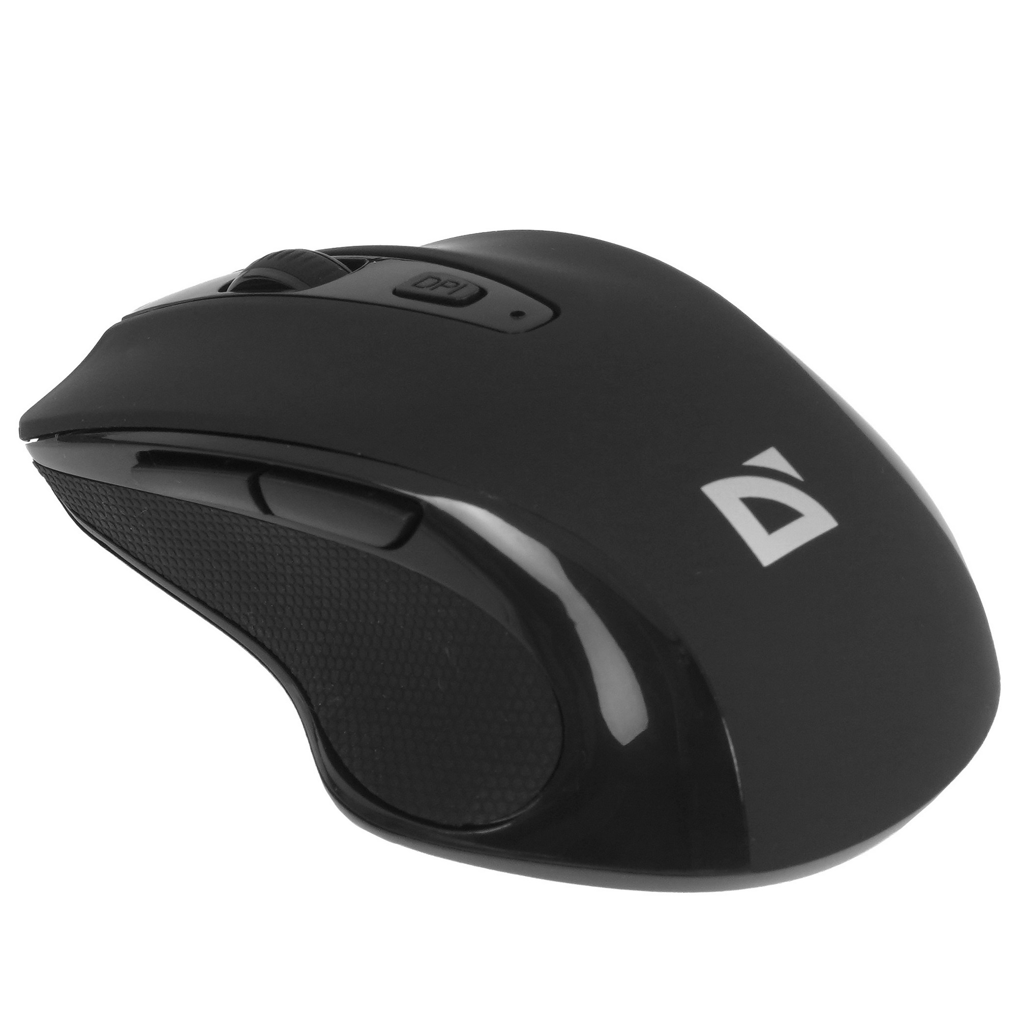 Мышь беспроводная Defender Prime MB-053 черный, 1600 dpi, радиоканал, USB, кнопки - 6