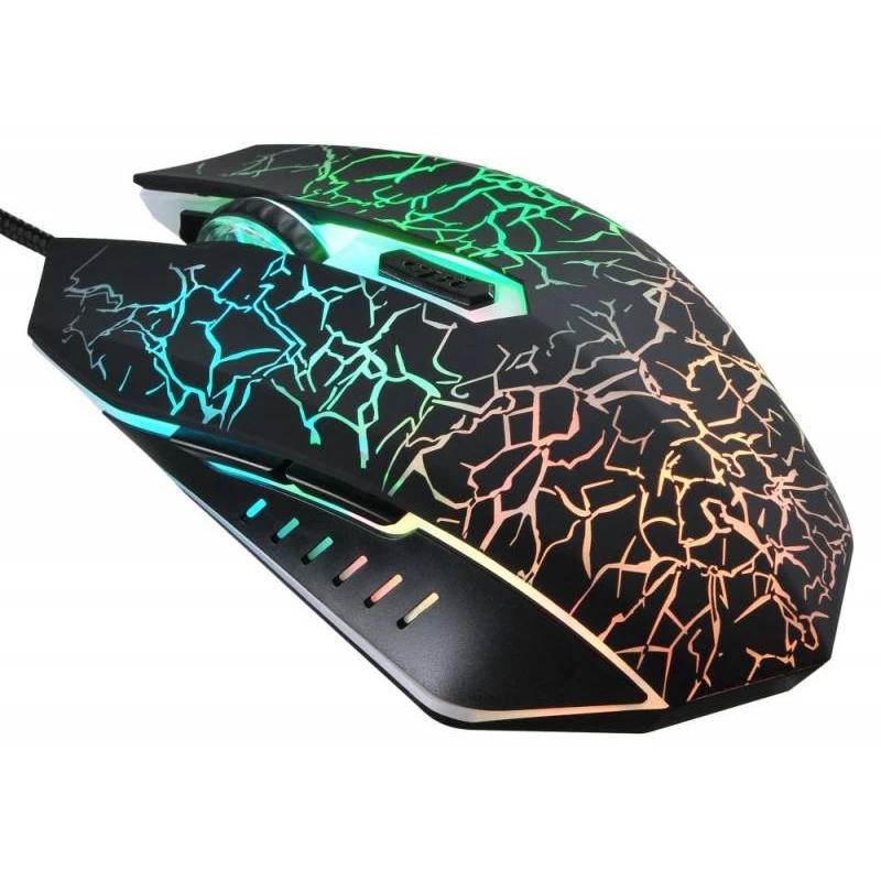 Мышь проводная Oklick 905G INVASION черный, 3200 dpi, USB, кнопки - 6