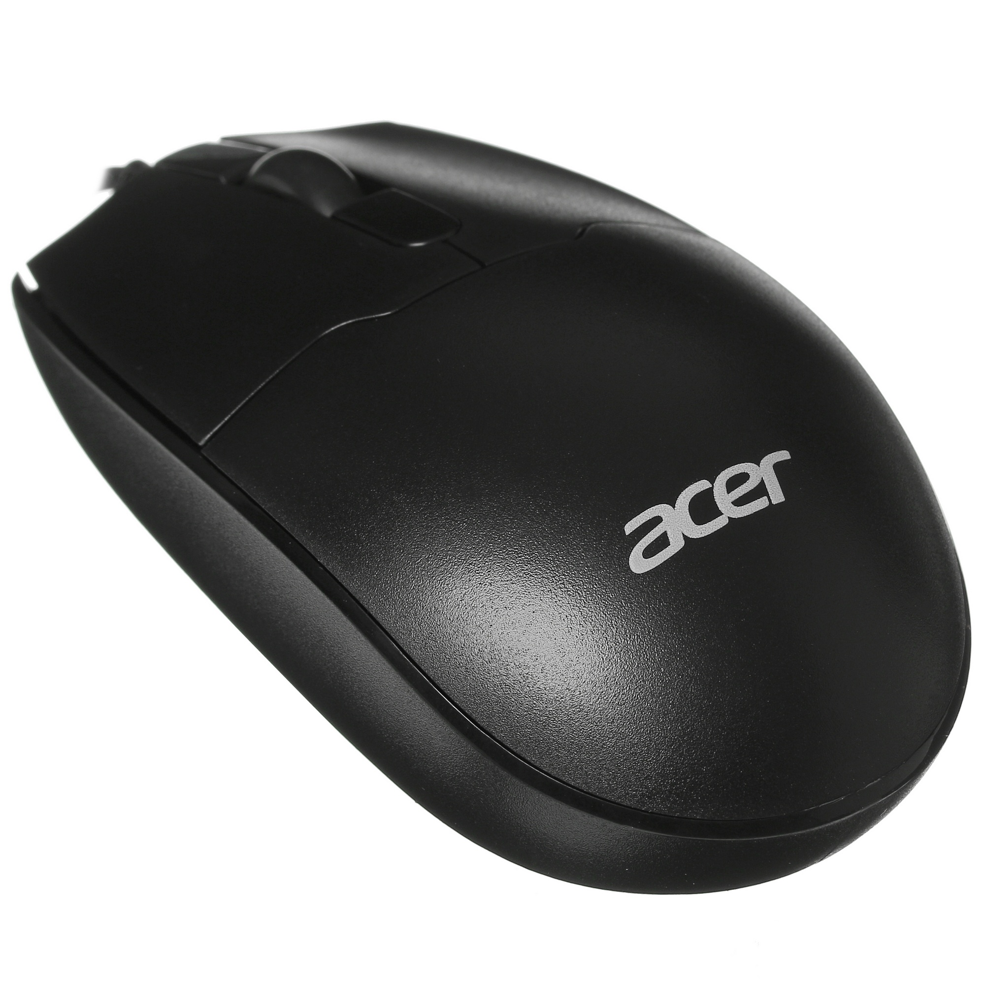 Мышь проводная Acer OMW126 черный, 1200 dpi, USB, кнопки - 3