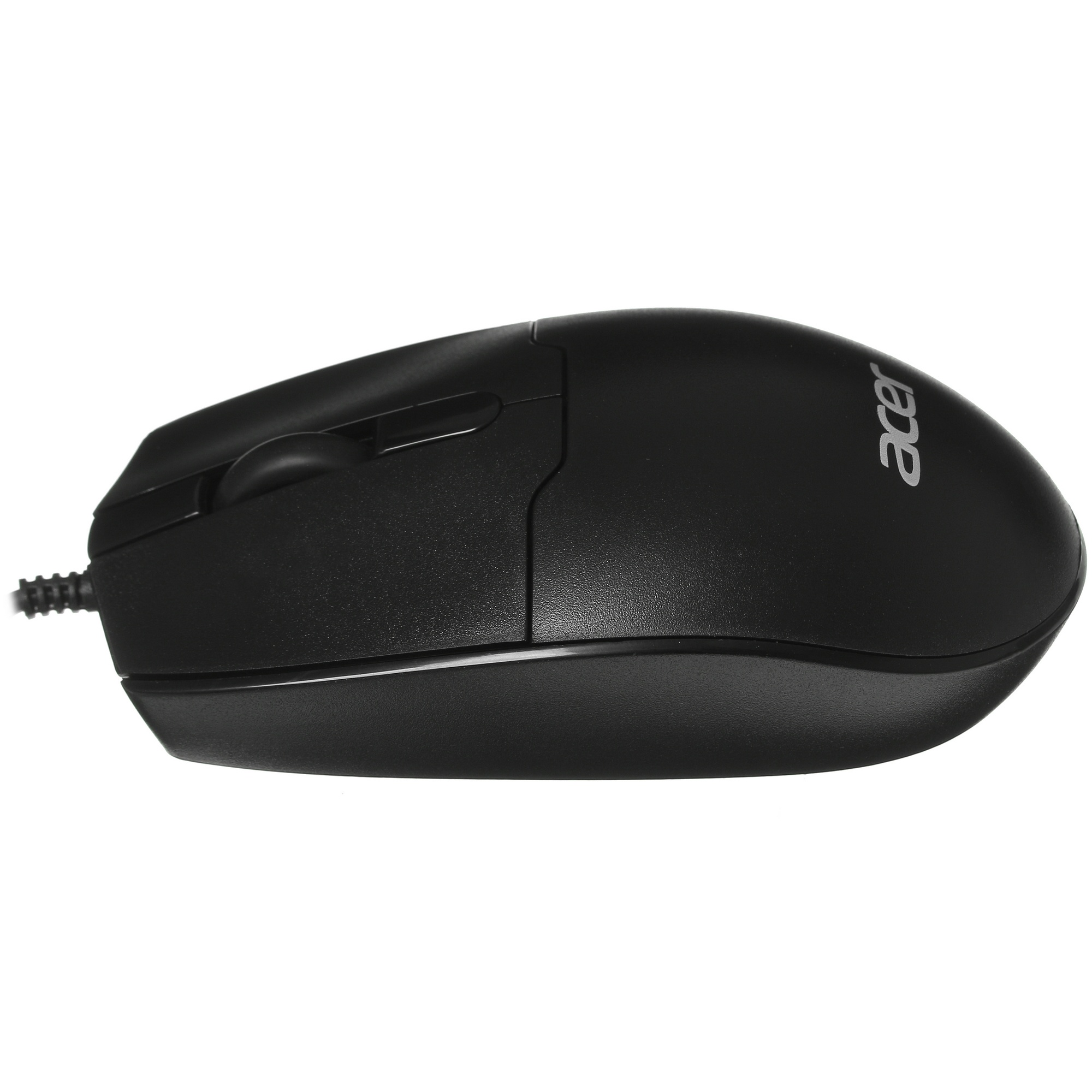 Мышь проводная Acer OMW126 черный, 1200 dpi, USB, кнопки - 3