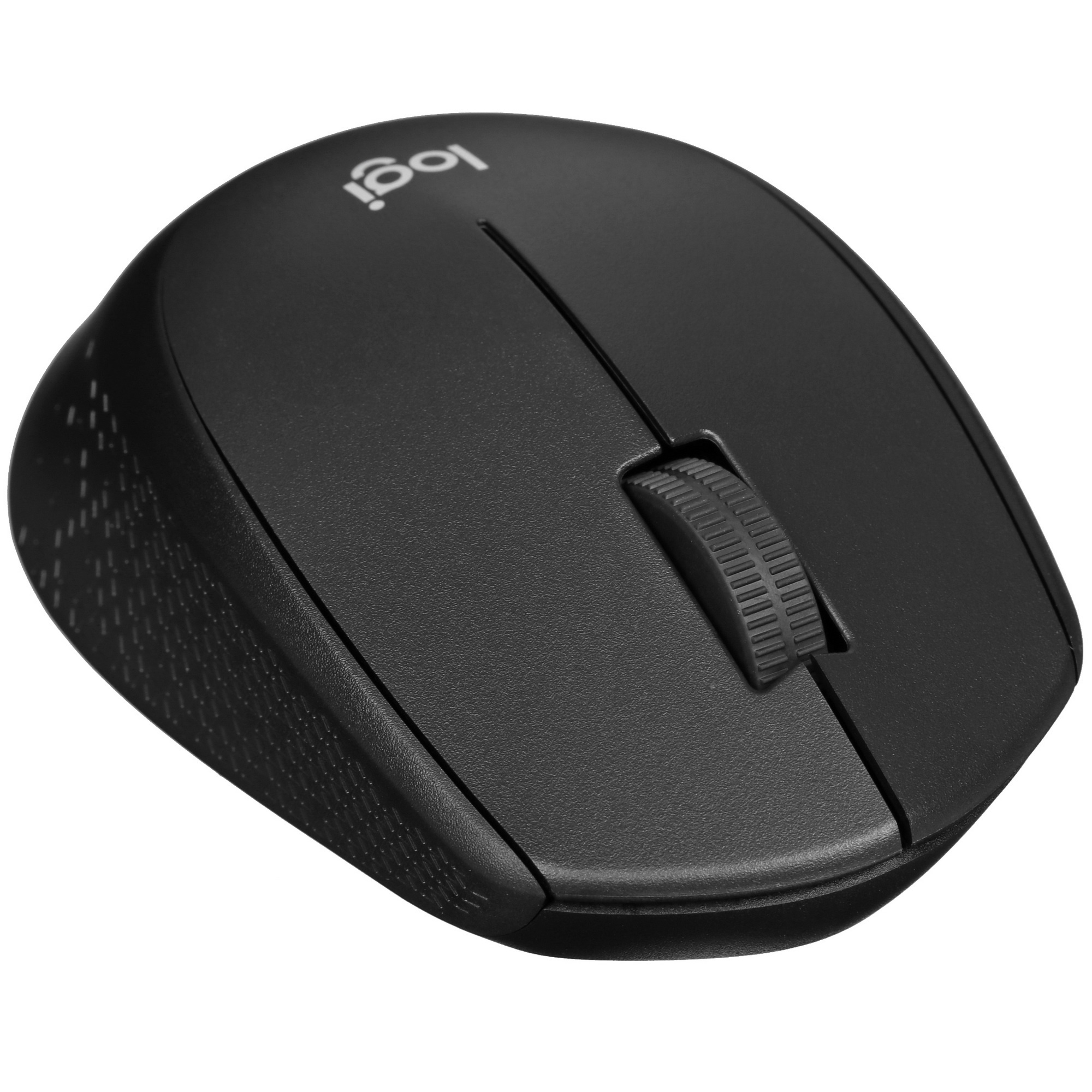 Мышь беспроводная Logitech M280 черный, 1000 dpi, радиоканал, USB, кнопки - 3