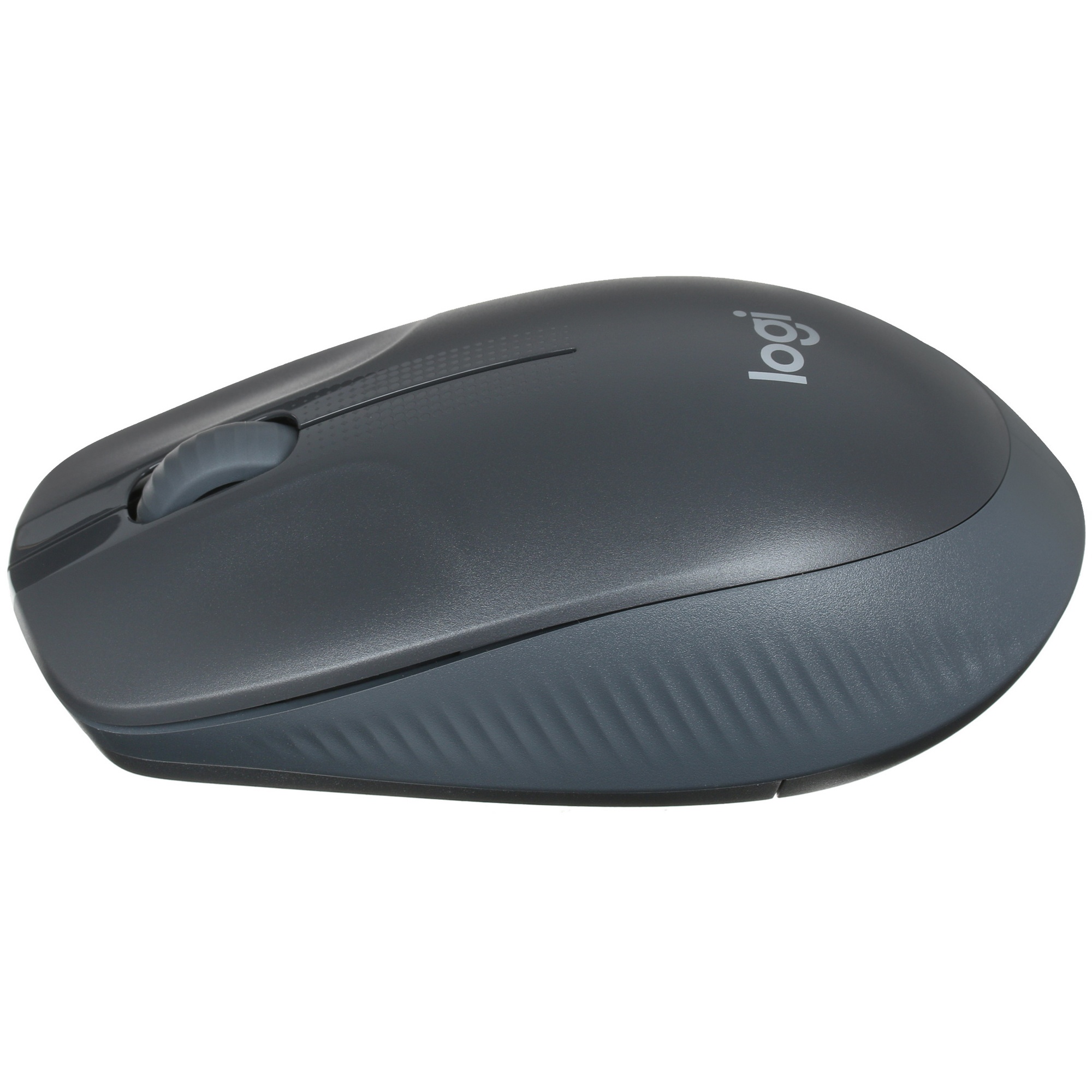 Мышь беспроводная Logitech M190 серый, 1000 dpi, радиоканал, USB, кнопки - 3
