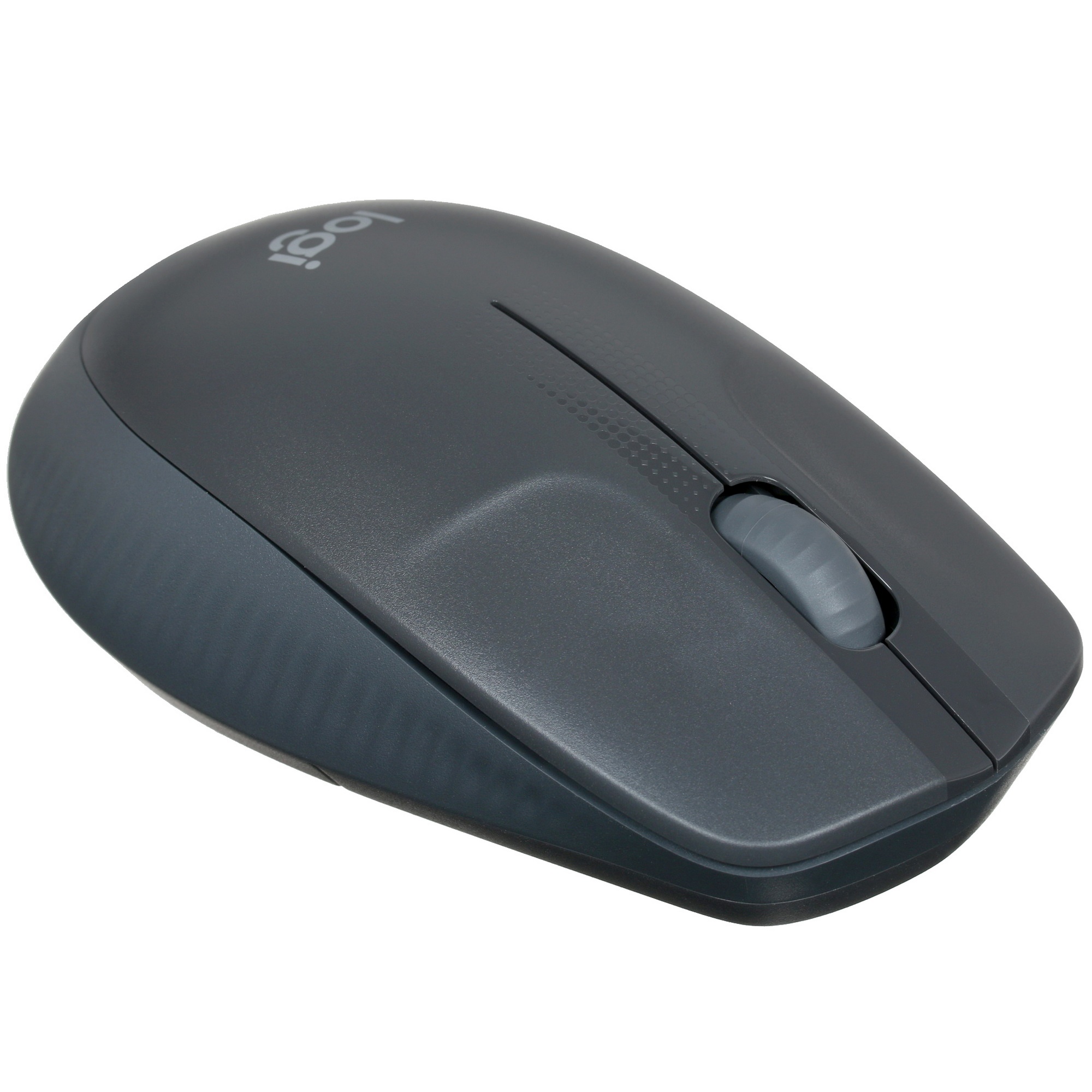 Мышь беспроводная Logitech M190 серый, 1000 dpi, радиоканал, USB, кнопки - 3