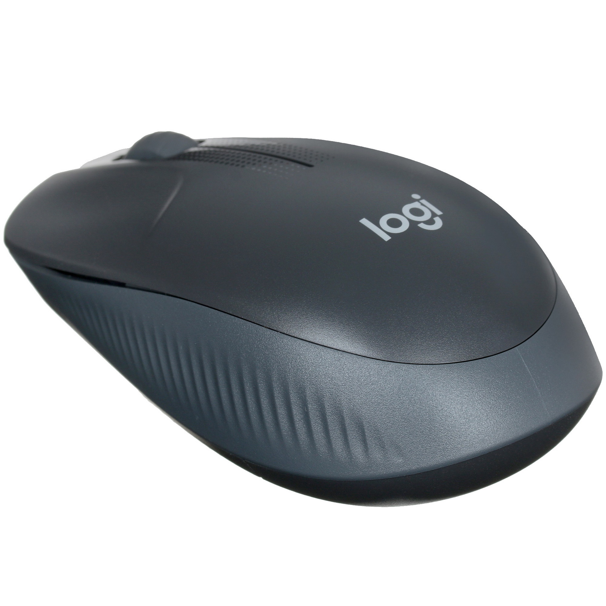 Мышь беспроводная Logitech M190 серый, 1000 dpi, радиоканал, USB, кнопки - 3