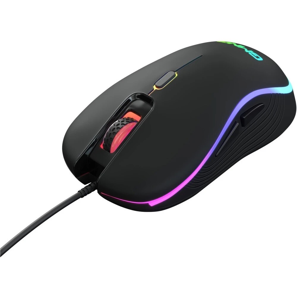 Мышь проводная Oklick GMNG 723GM черный, 3200 dpi, USB, кнопки - 6