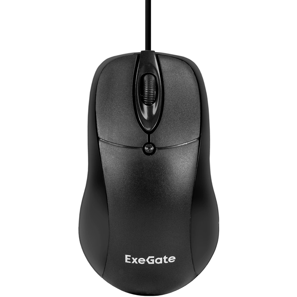 Мышь проводная ExeGate Professional Standard B100 черный, 1000 dpi, USB, кнопки - 3