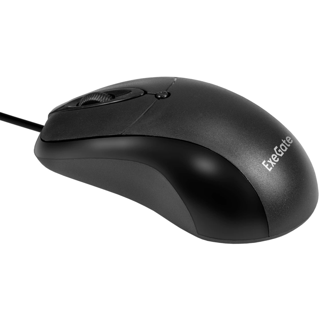 Мышь проводная ExeGate Professional Standard B100 черный, 1000 dpi, USB, кнопки - 3