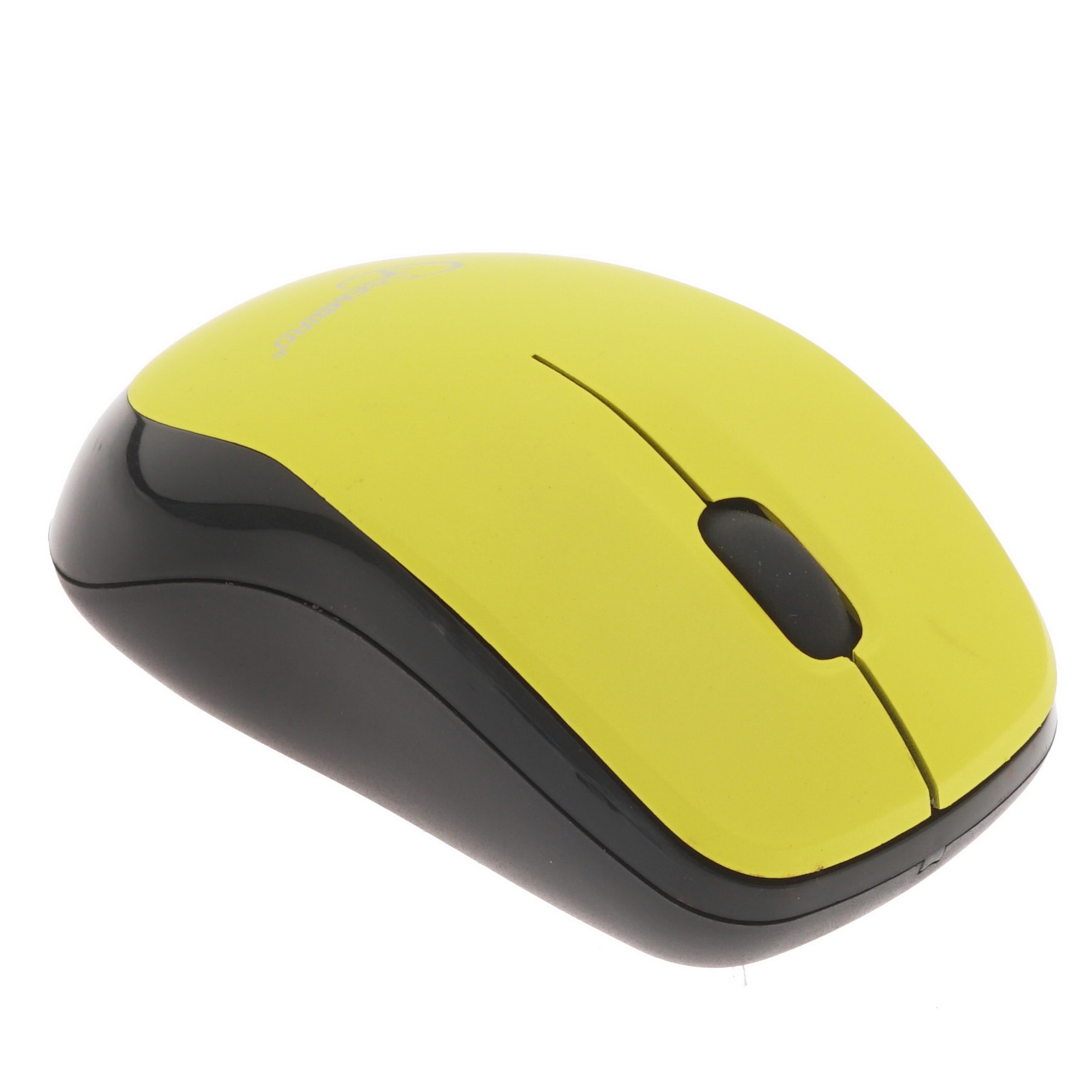 Мышь беспроводная Gembird MUSW-360-LM желтый, 1000 dpi, радиоканал, USB, кнопки - 3