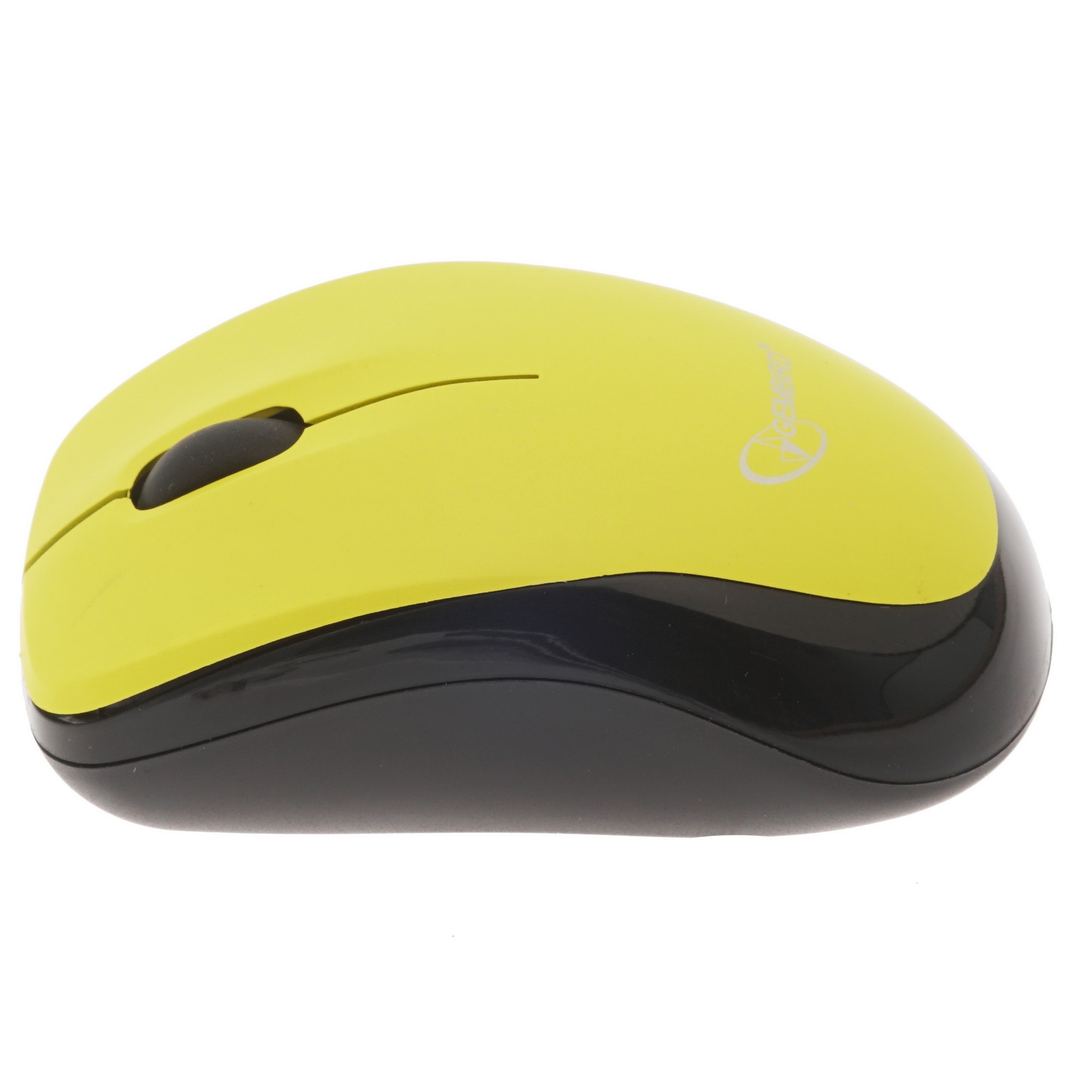 Мышь беспроводная Gembird MUSW-360-LM желтый, 1000 dpi, радиоканал, USB, кнопки - 3