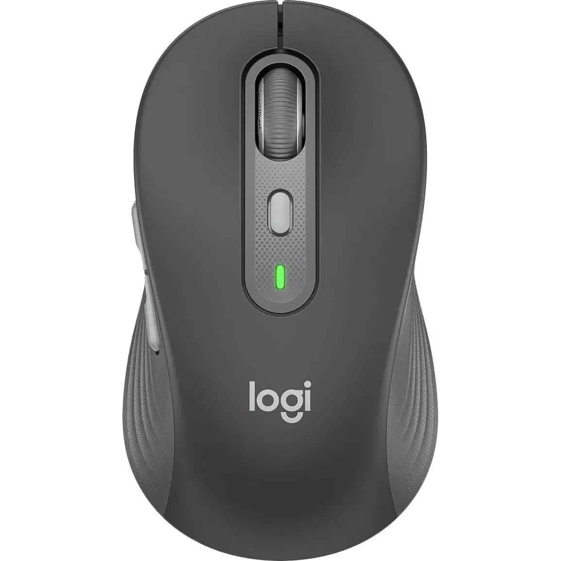 Мышь беспроводная Logitech M750 графитовый, 4000 dpi, радиоканал, Bluetooth, USB, кнопки - 5