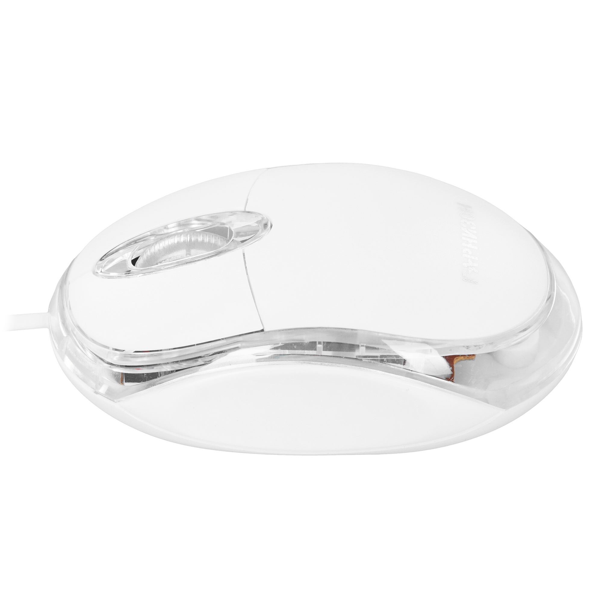 Мышь проводная Гарнизон GM-100W белый, 1000 dpi, USB, кнопки - 3