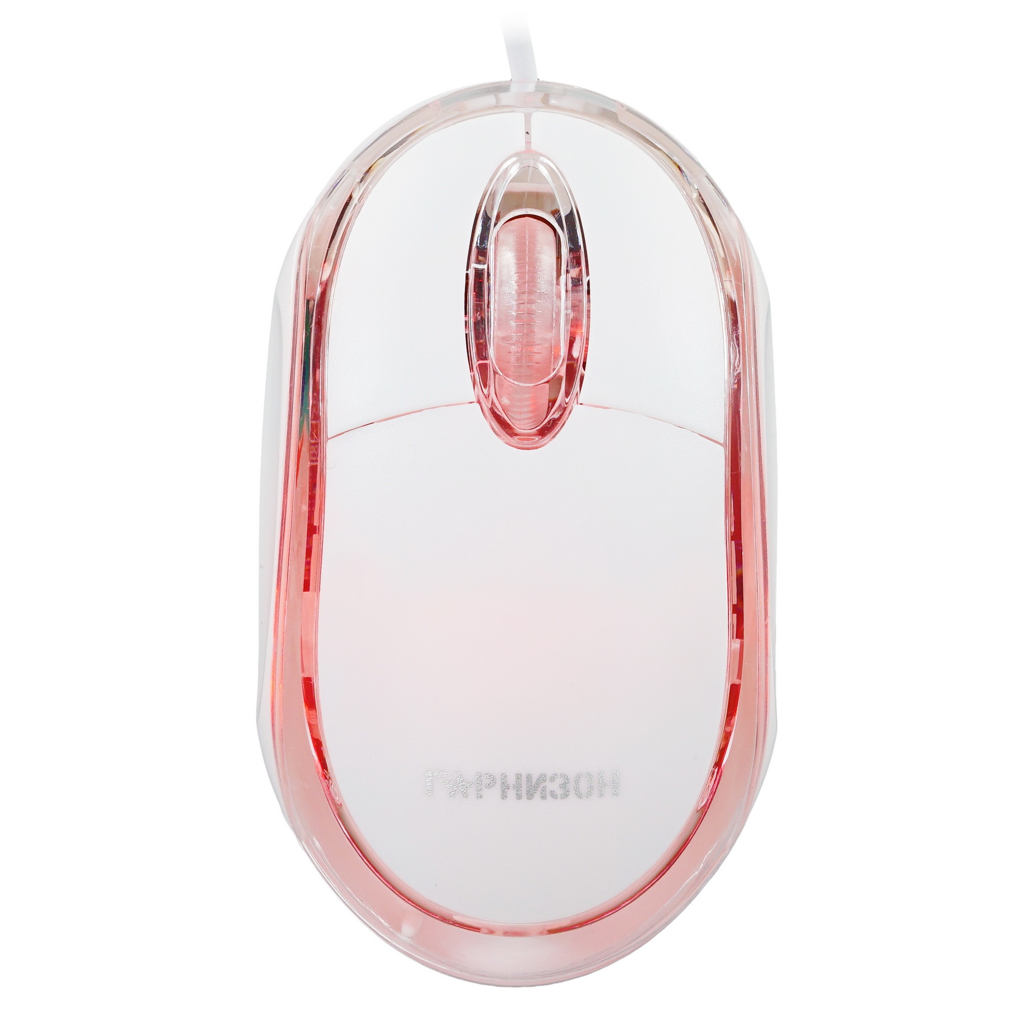 Мышь проводная Гарнизон GM-100W белый, 1000 dpi, USB, кнопки - 3