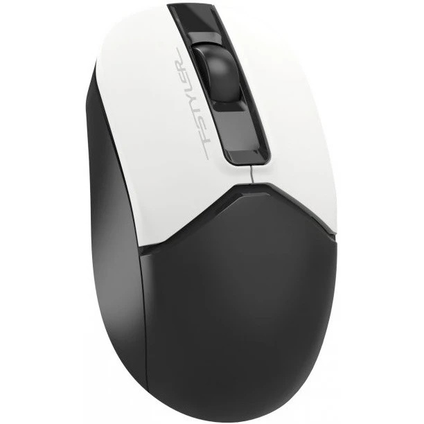 Мышь беспроводная A4Tech Fstyler FG12S белый/черный, 1200 dpi, радиоканал, USB, кнопки - 3
