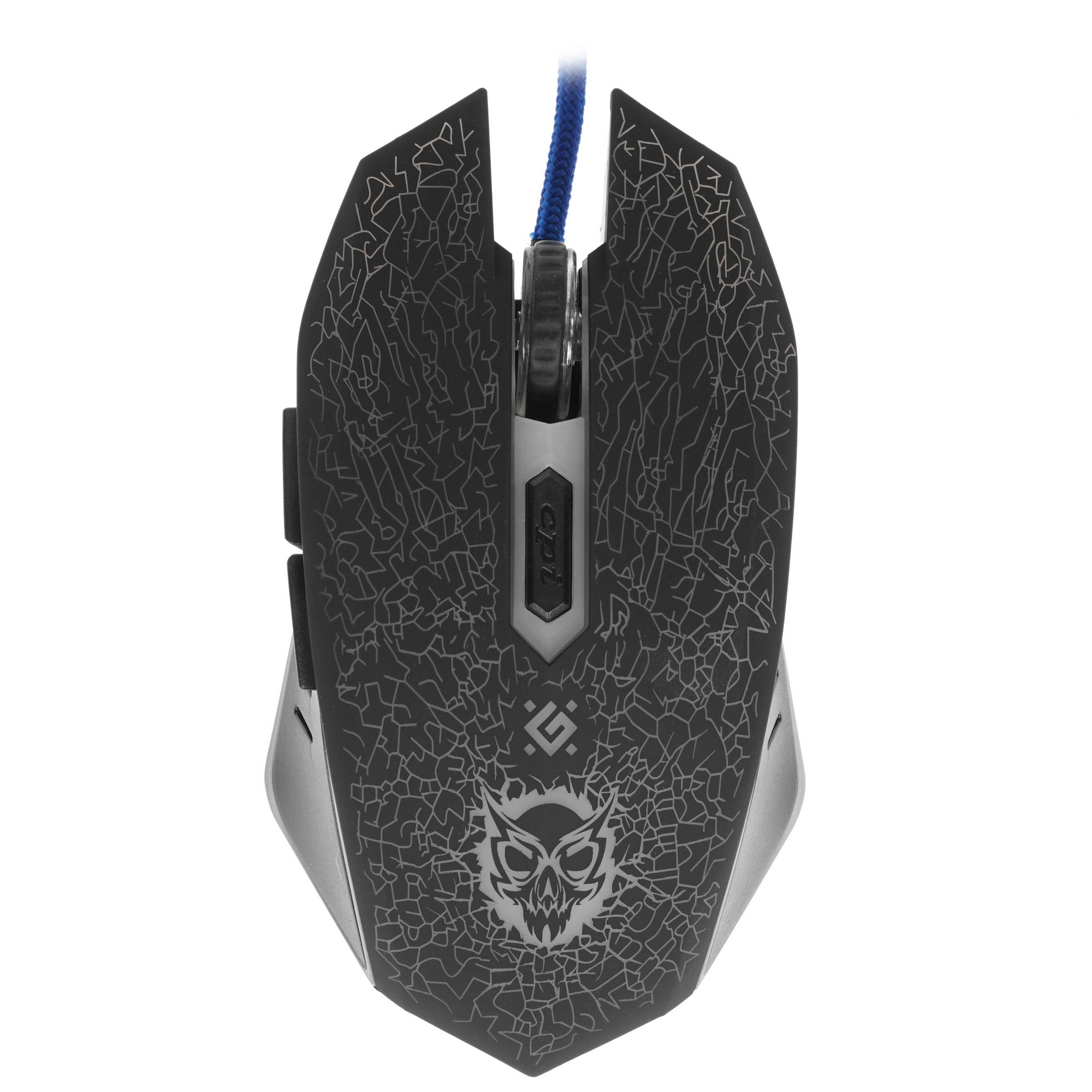 Мышь проводная Defender Shock GM-110L черный, 3200 dpi, USB, кнопки - 6