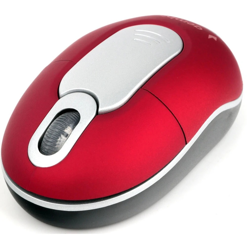 Мышь беспроводная Gembird MUSW-605 красный, 1200 dpi, радиоканал, USB, кнопки - 3