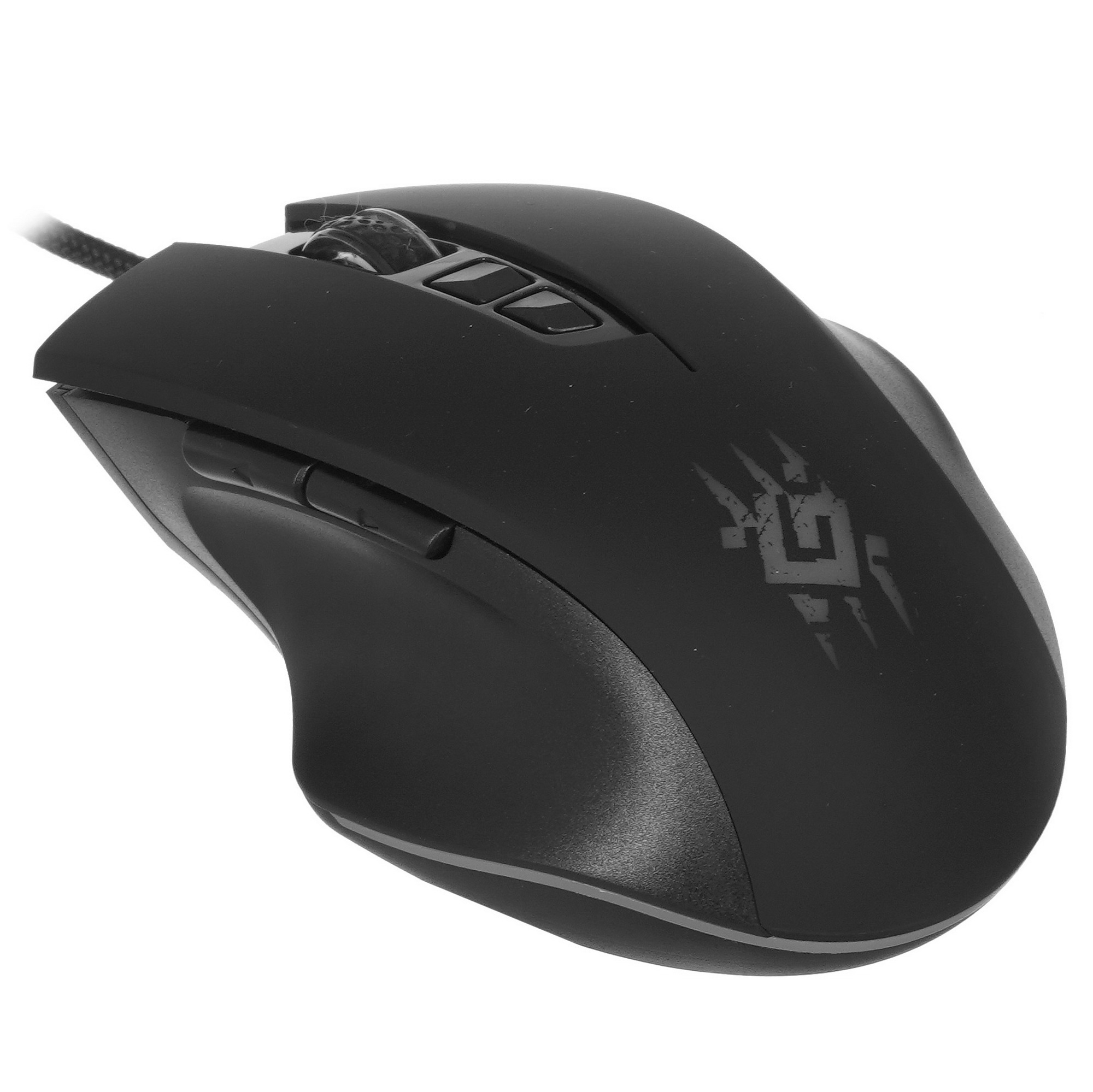 Мышь проводная Defender Wolverine GM-700L черный, 12800 dpi, USB, кнопки - 7