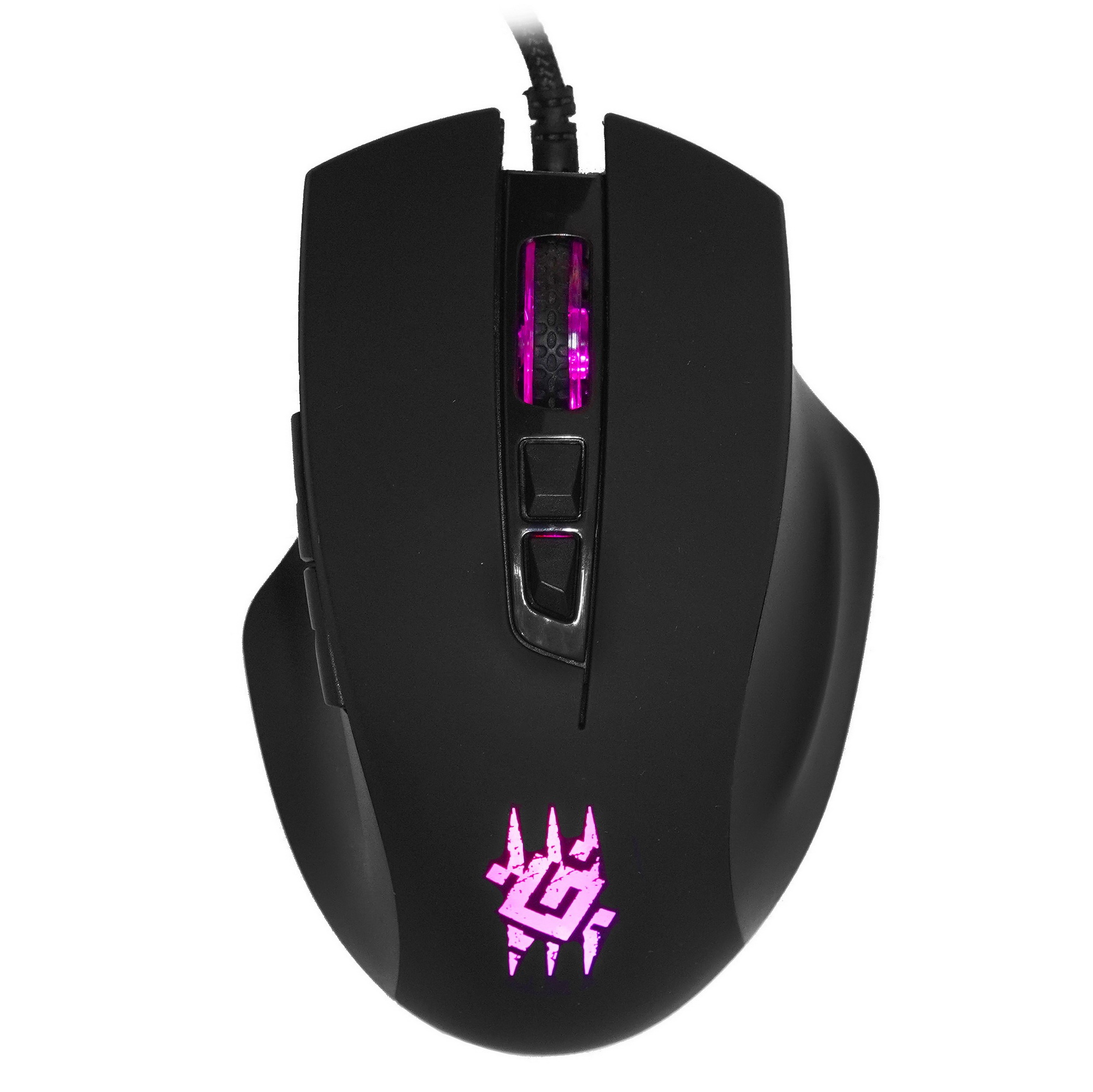 Мышь проводная Defender Wolverine GM-700L черный, 12800 dpi, USB, кнопки - 7