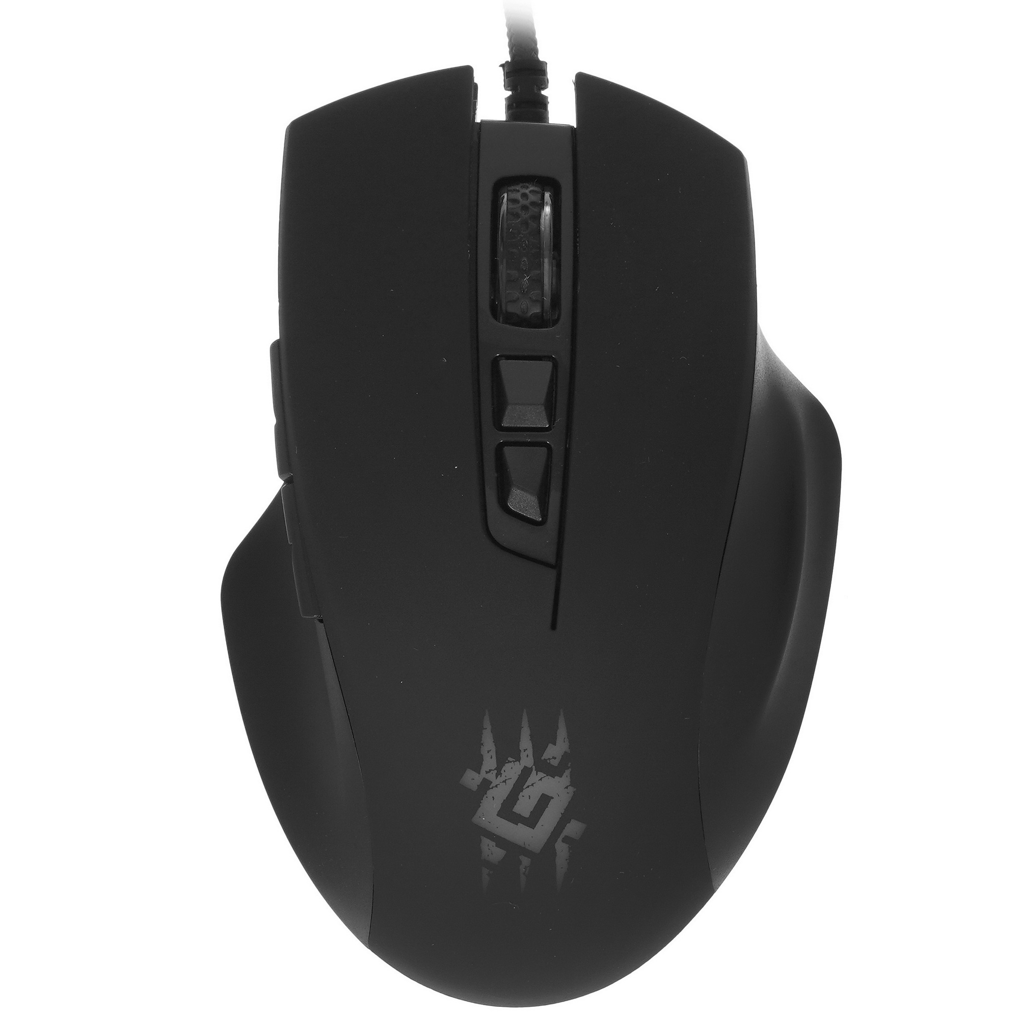 Мышь проводная Defender Wolverine GM-700L черный, 12800 dpi, USB, кнопки - 7