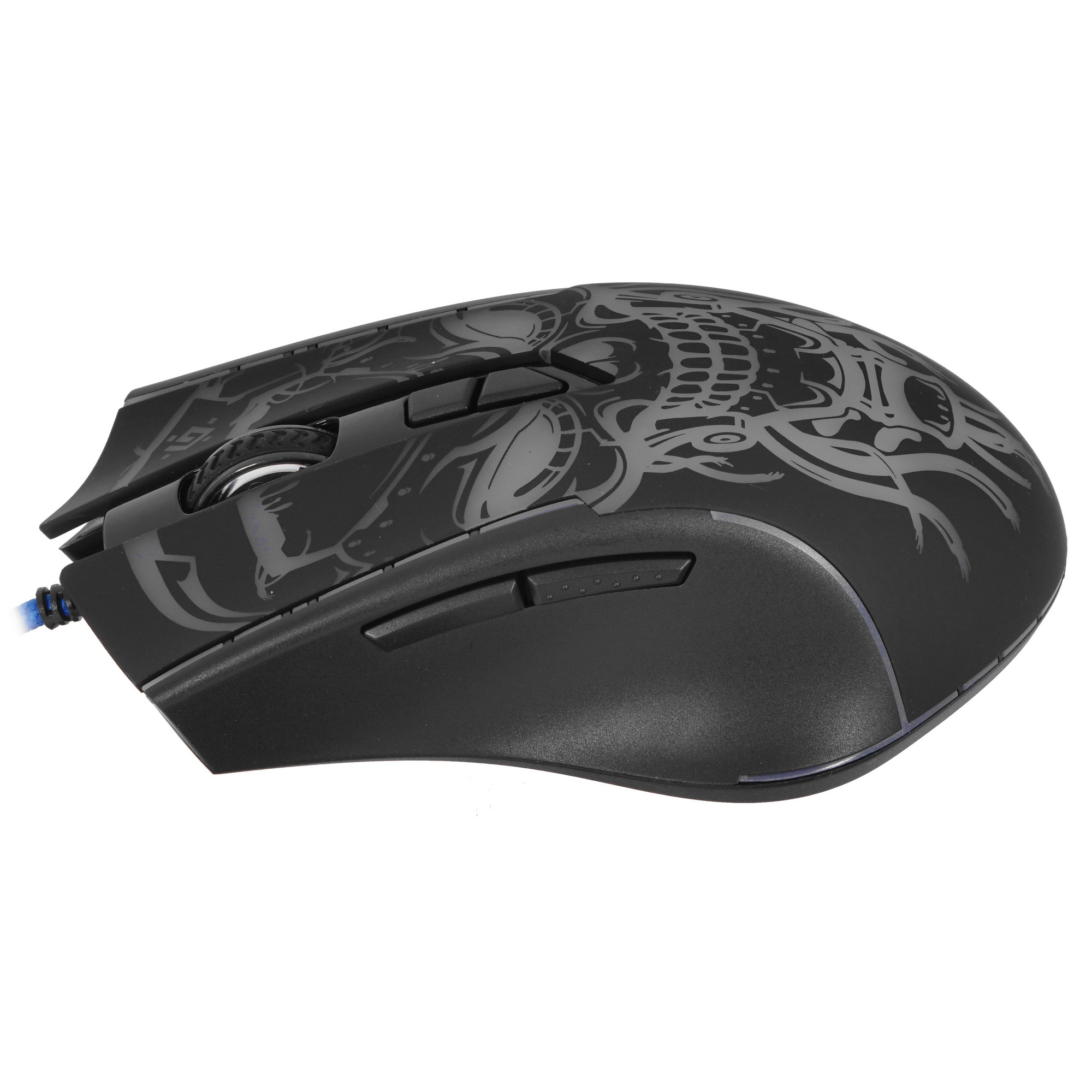 Мышь проводная Defender Bulletstorm GM-928 черный, 7200 dpi, USB, кнопки - 7
