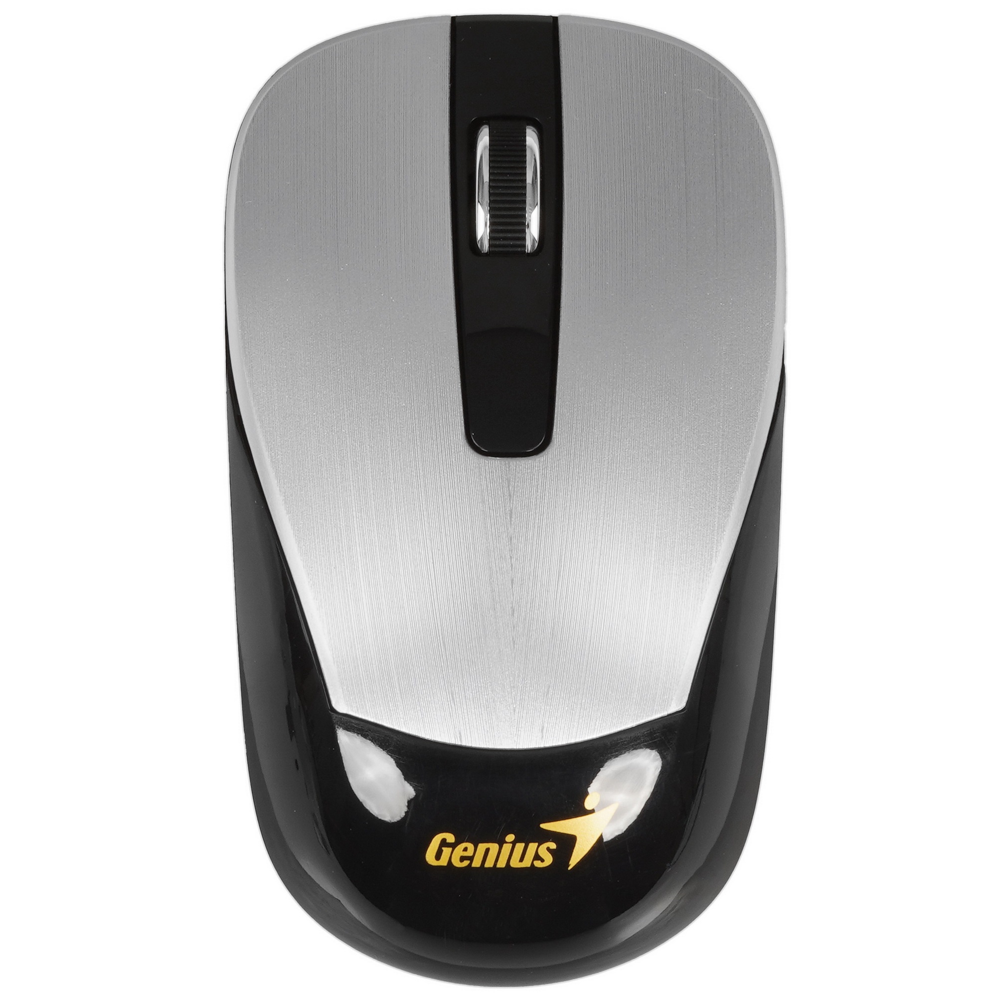 Мышь беспроводная Genius ECO-8015 серебристый, 1600 dpi, радиоканал, USB, кнопки - 3