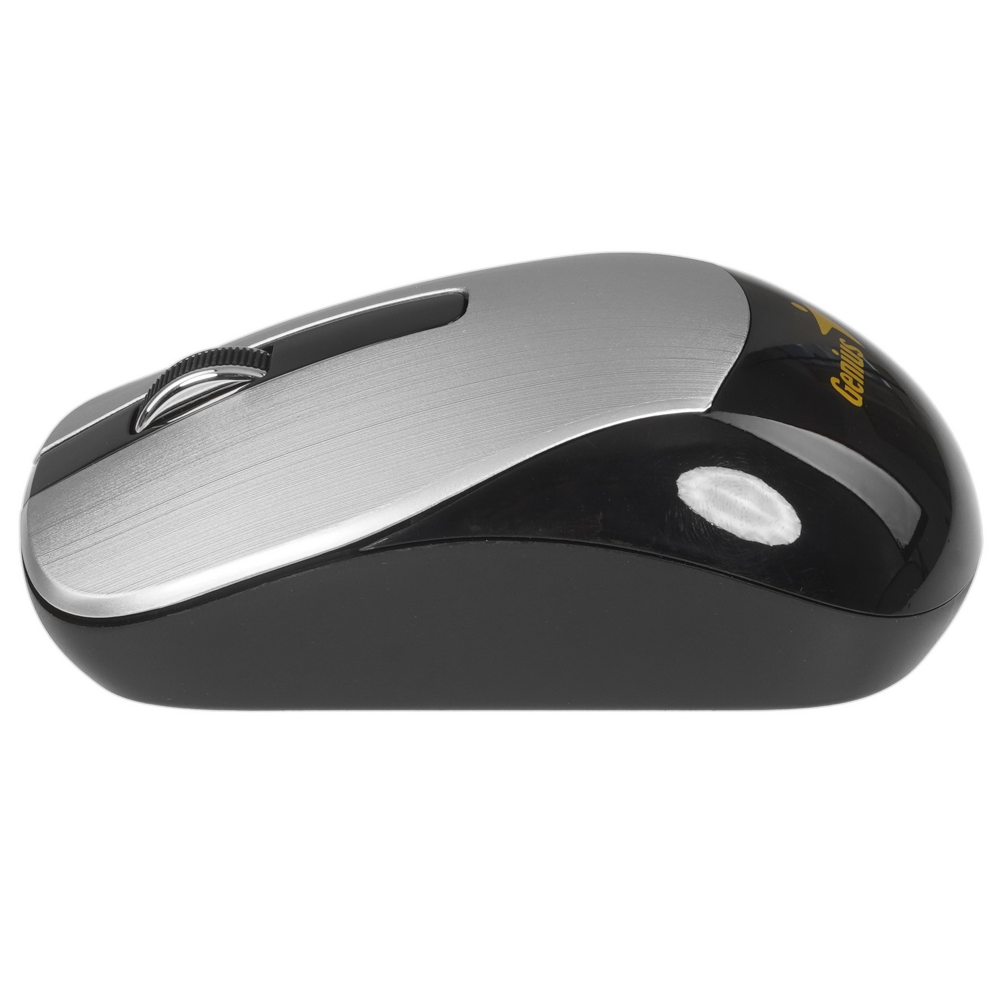 Мышь беспроводная Genius ECO-8015 серебристый, 1600 dpi, радиоканал, USB, кнопки - 3