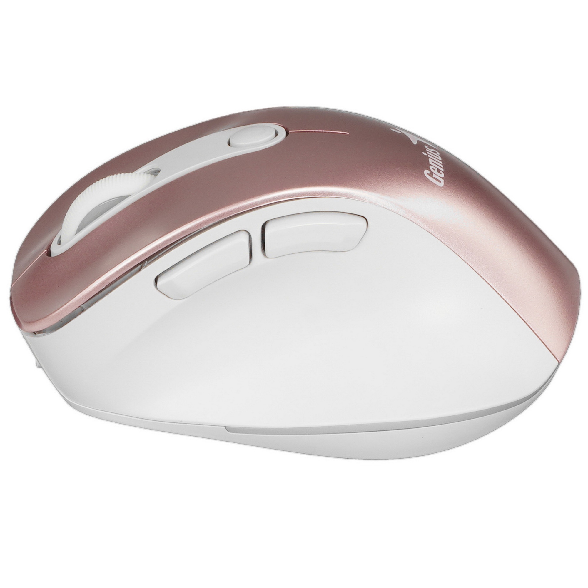 Мышь беспроводная Genius Ergo 9000S Pro розовый, 2400 dpi, радиоканал, Bluetooth, USB, кнопки - 6
