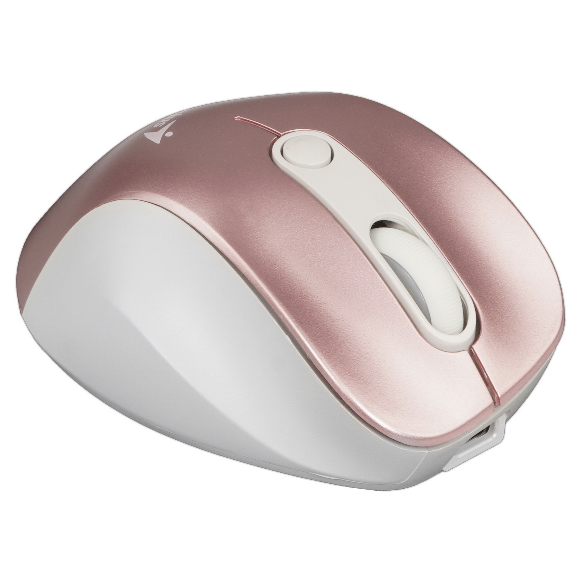 Мышь беспроводная Genius Ergo 9000S Pro розовый, 2400 dpi, радиоканал, Bluetooth, USB, кнопки - 6