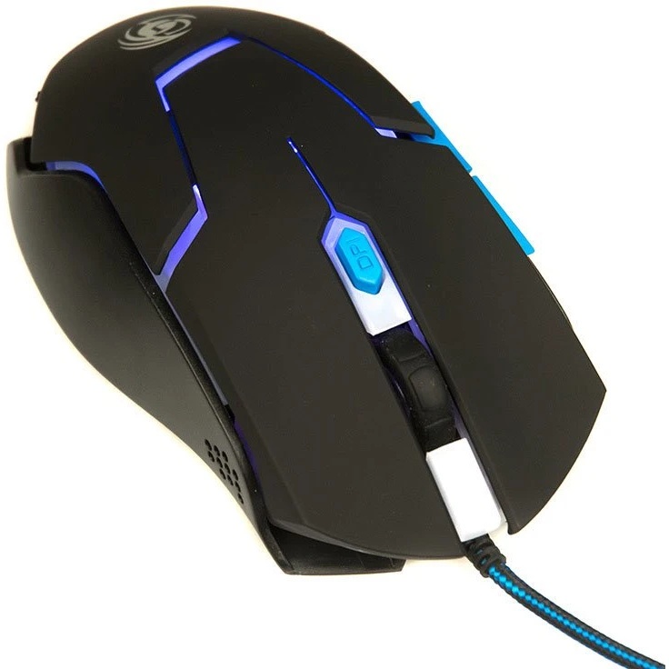 Мышь проводная Dialog Gan-Kata MGK-12U черный, 2400 dpi, USB, кнопки - 6