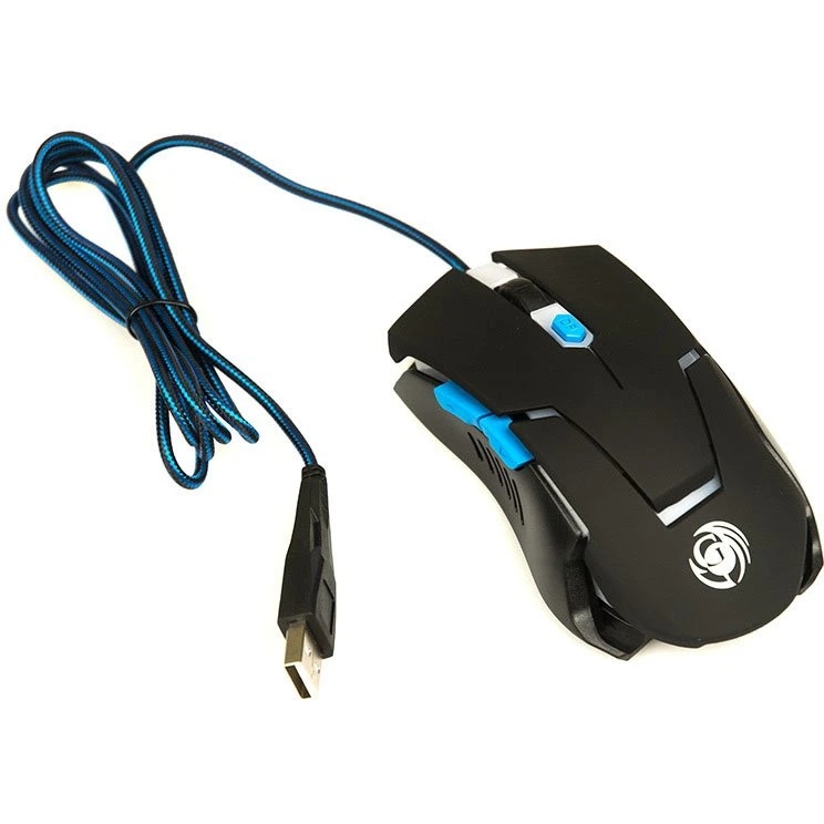 Мышь проводная Dialog Gan-Kata MGK-12U черный, 2400 dpi, USB, кнопки - 6