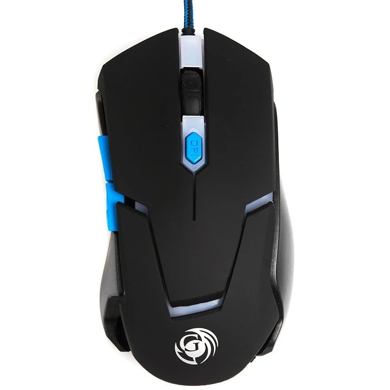 Мышь проводная Dialog Gan-Kata MGK-12U черный, 2400 dpi, USB, кнопки - 6