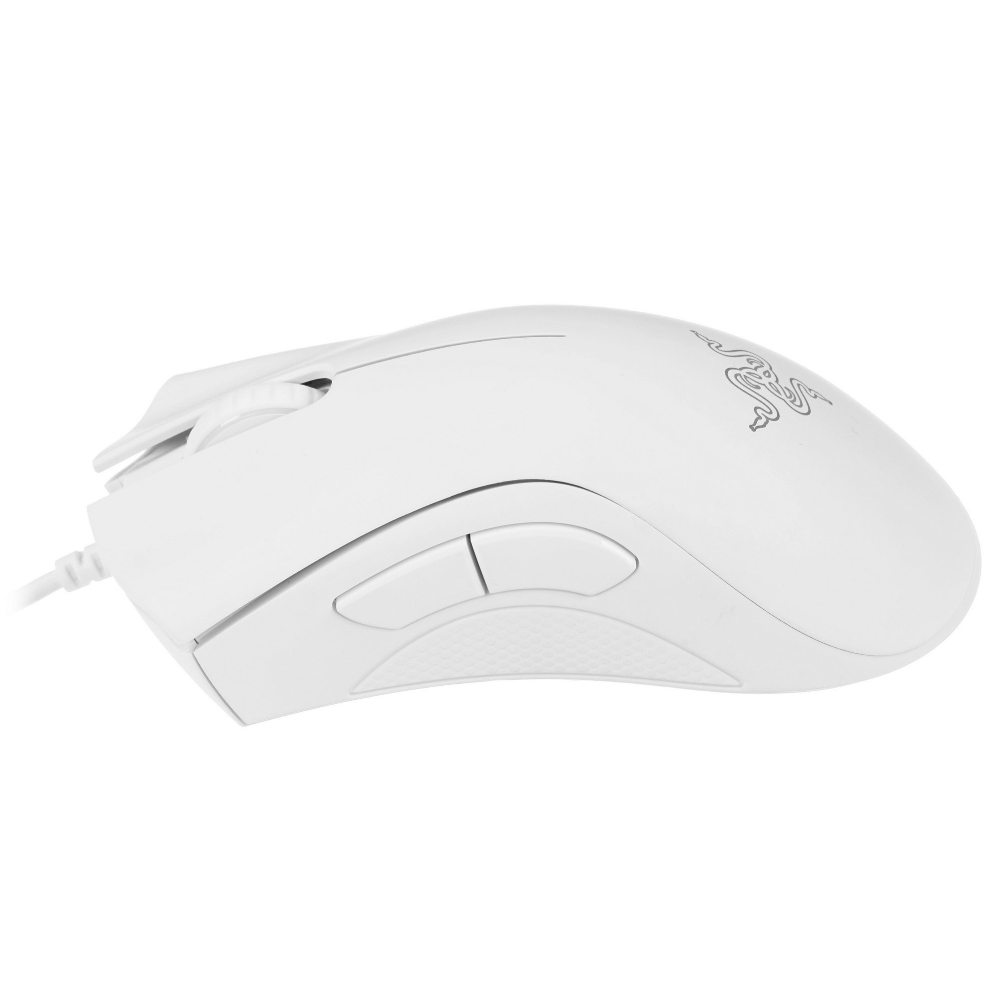 Мышь проводная Razer DeathAdder Essential белый, 6400 dpi, USB, кнопки - 5