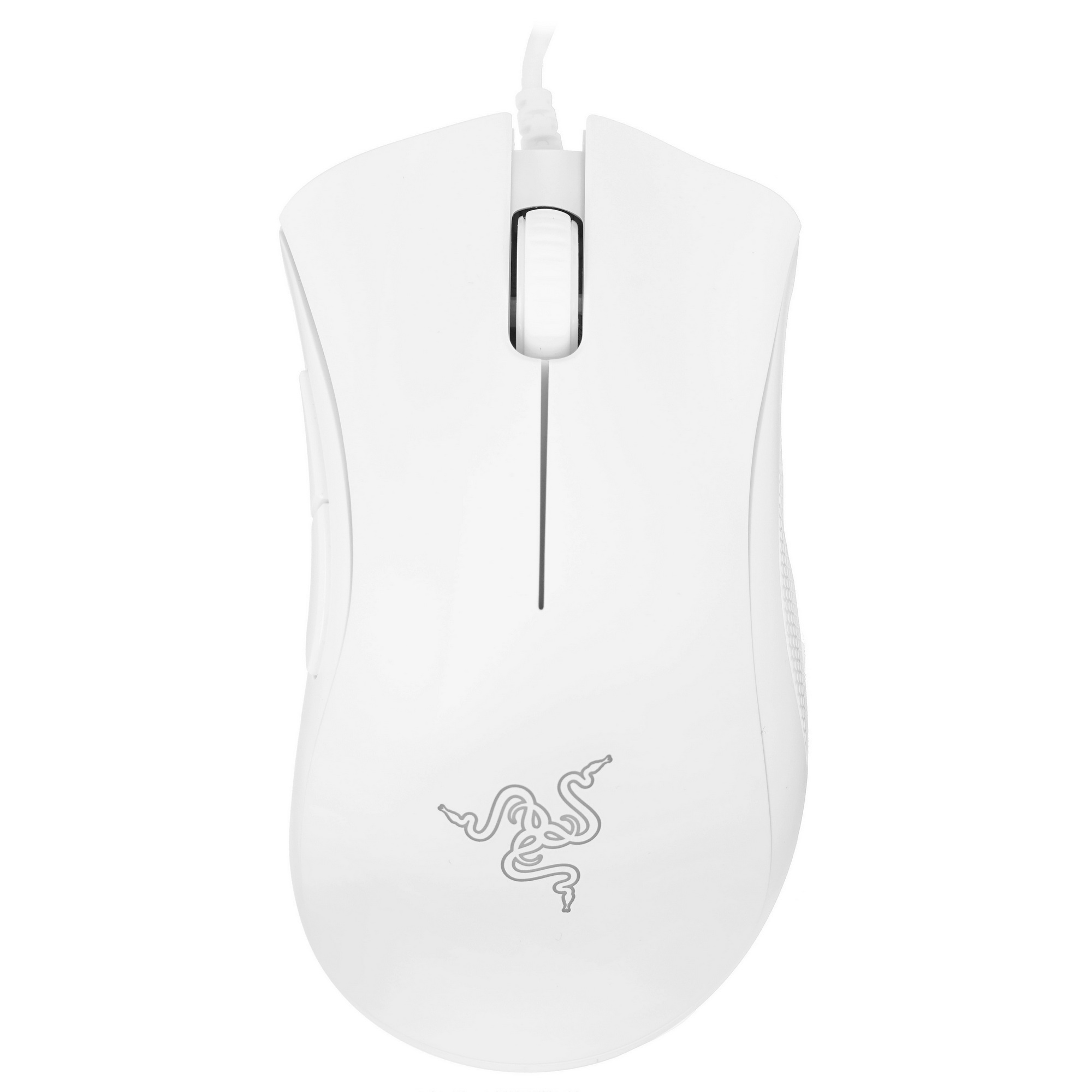 Мышь проводная Razer DeathAdder Essential белый, 6400 dpi, USB, кнопки - 5