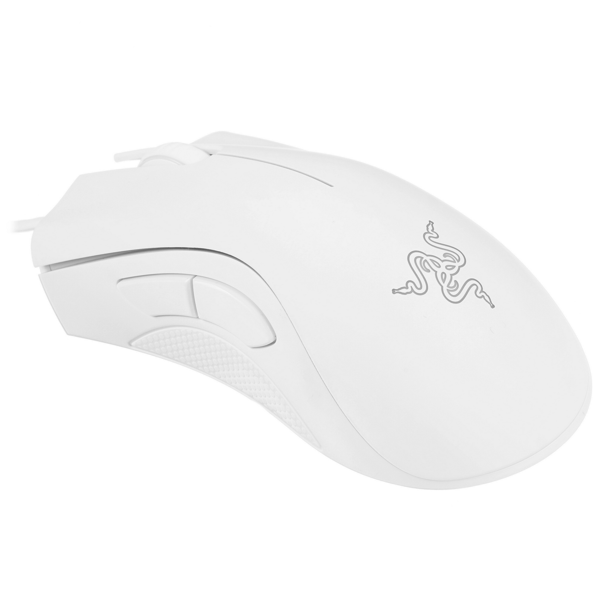 Мышь проводная Razer DeathAdder Essential белый, 6400 dpi, USB, кнопки - 5