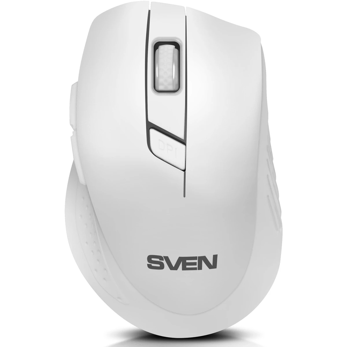 Мышь беспроводная SVEN RX-425W белый, 1600 dpi, радиоканал, USB, кнопки - 6