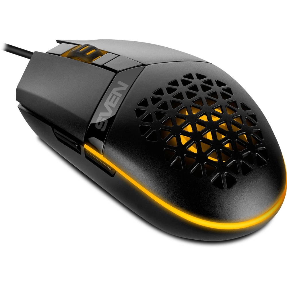 Мышь проводная SVEN RX-G735 черный, 4000 dpi, USB, кнопки - 6