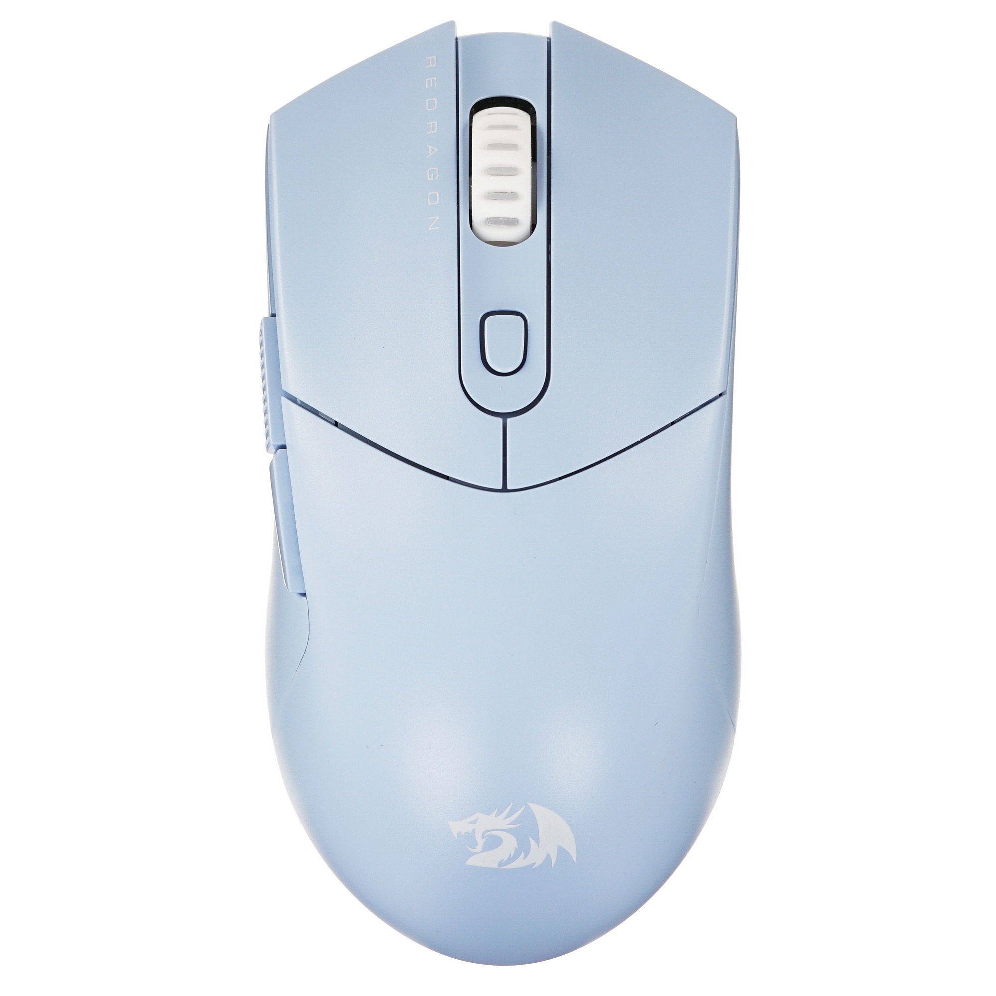 Мышь беспроводная REDRAGON St4r Pro голубой, 26000 dpi, радиоканал, Bluetooth, USB, кнопки - 6