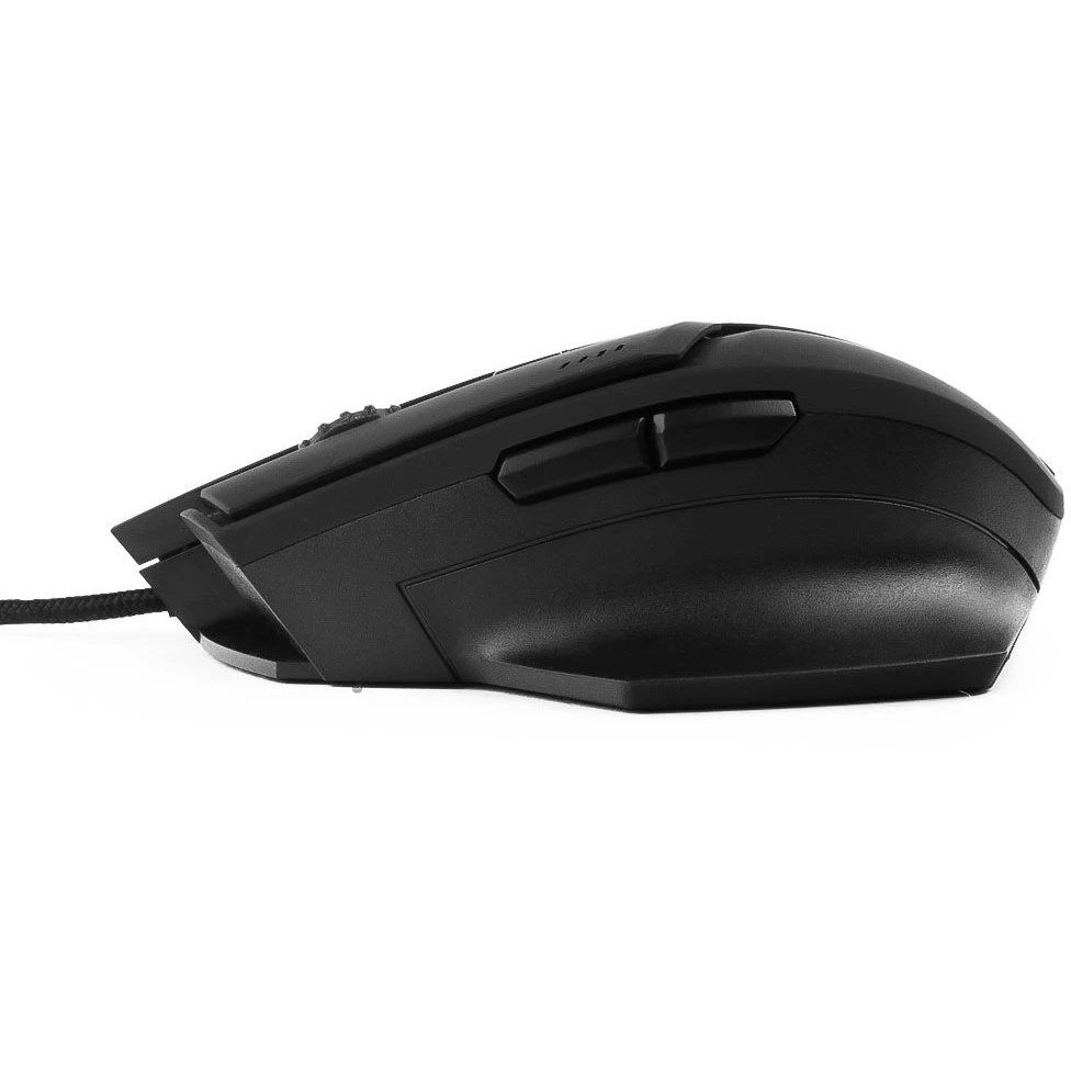 Мышь проводная Гарнизон GM-740G черный, 3200 dpi, USB, кнопки - 7