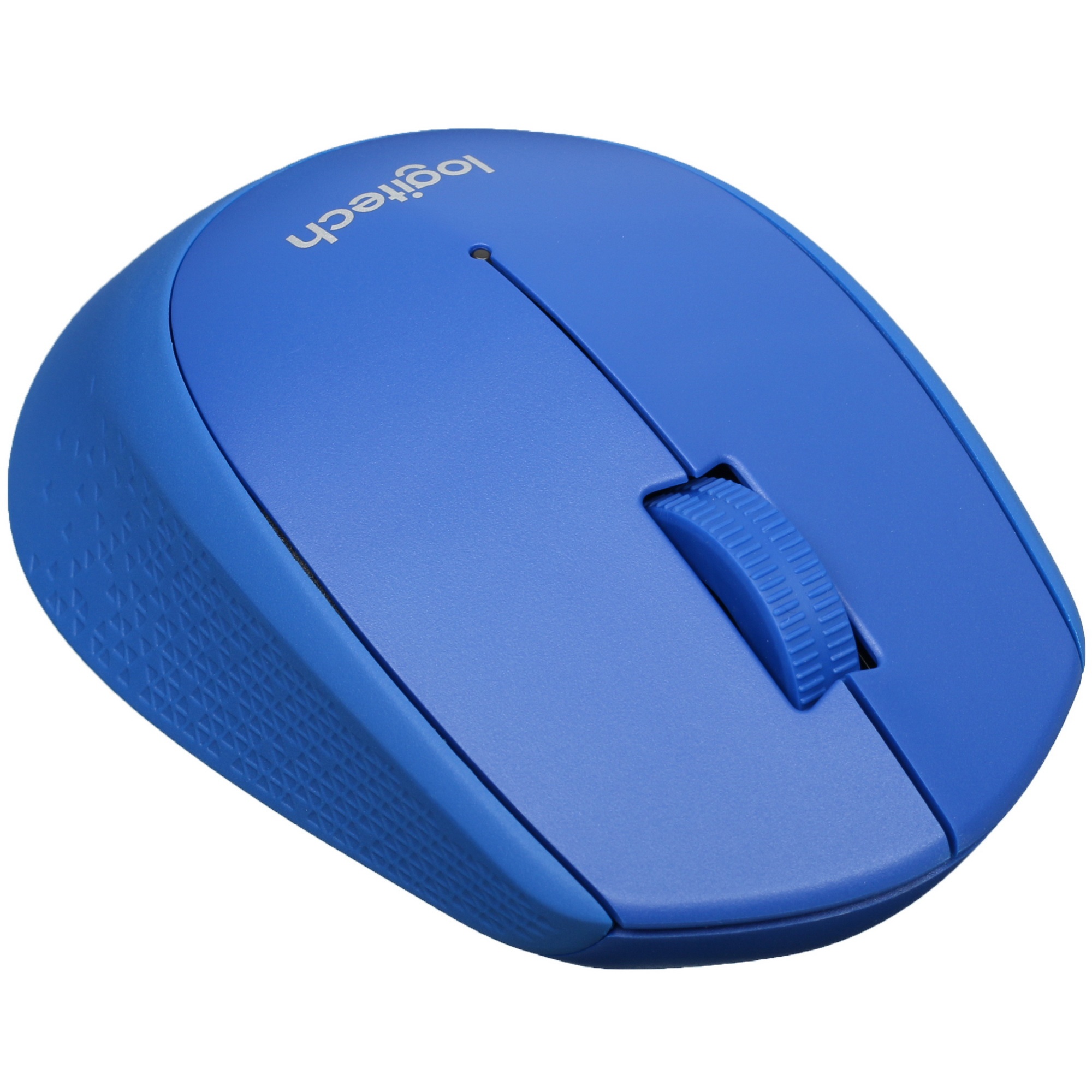 Мышь беспроводная Logitech M280 синий, 1000 dpi, радиоканал, USB, кнопки - 3