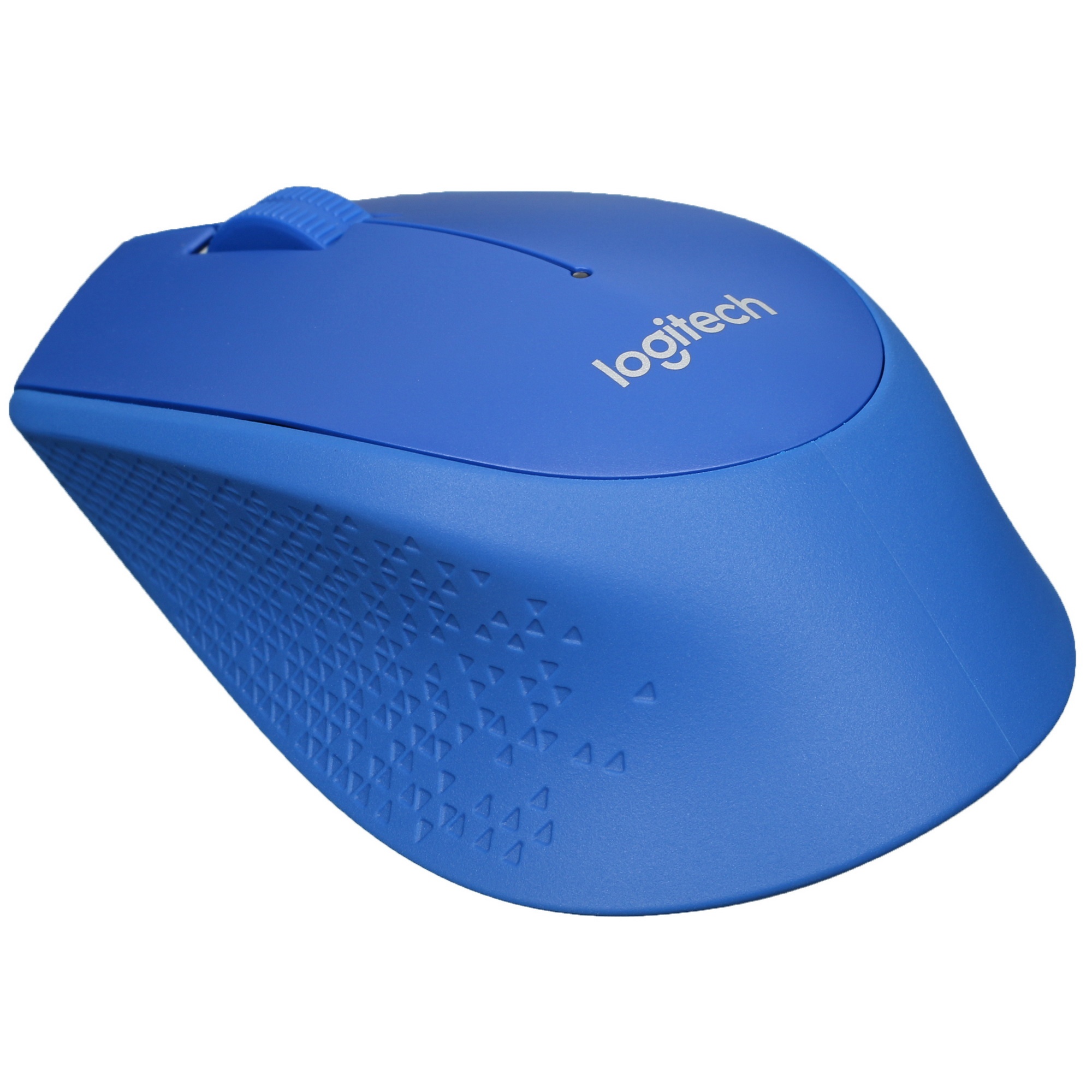 Мышь беспроводная Logitech M280 синий, 1000 dpi, радиоканал, USB, кнопки - 3