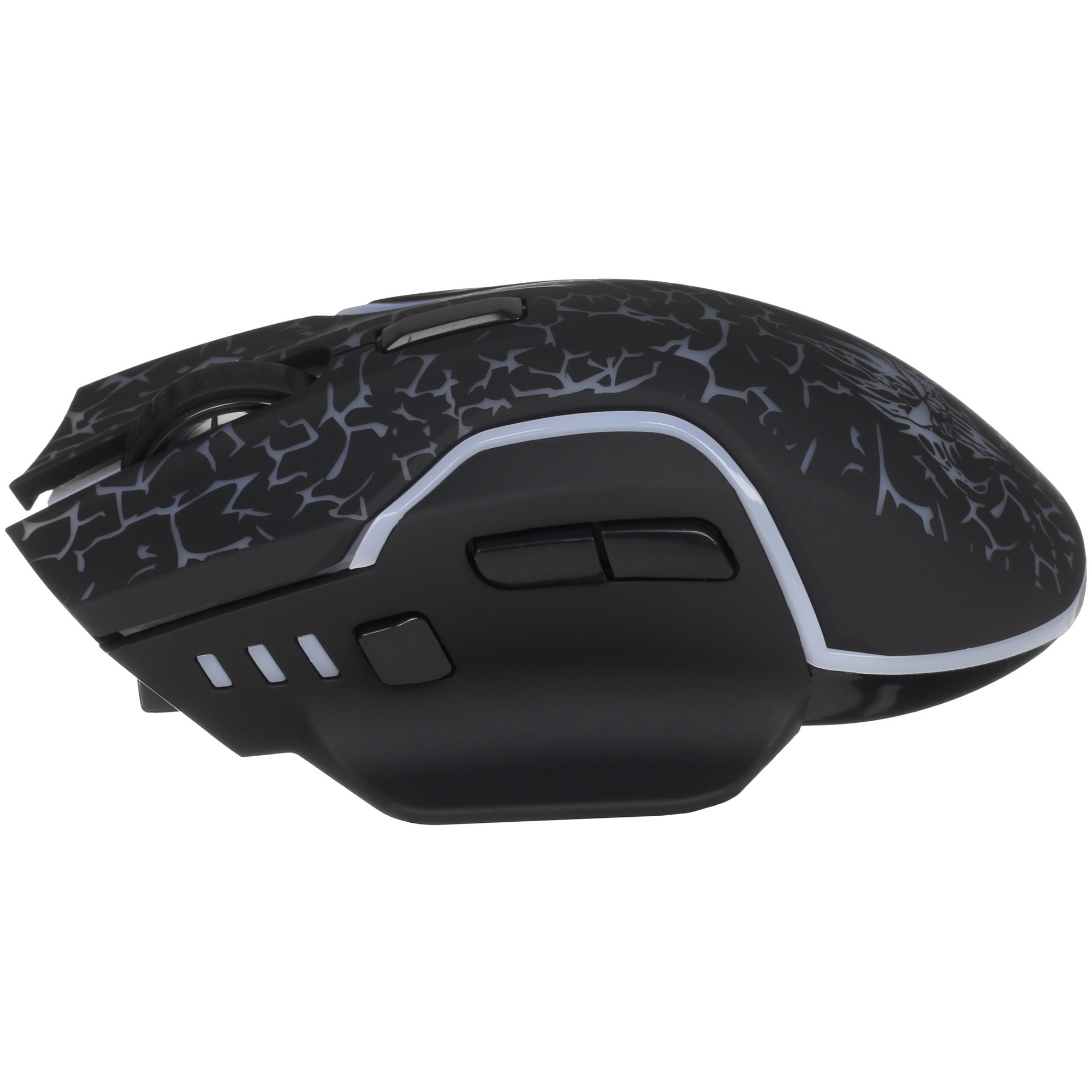 Мышь беспроводная Defender Oneshot GM-067 черный, 3200 dpi, радиоканал, USB, кнопки - 7