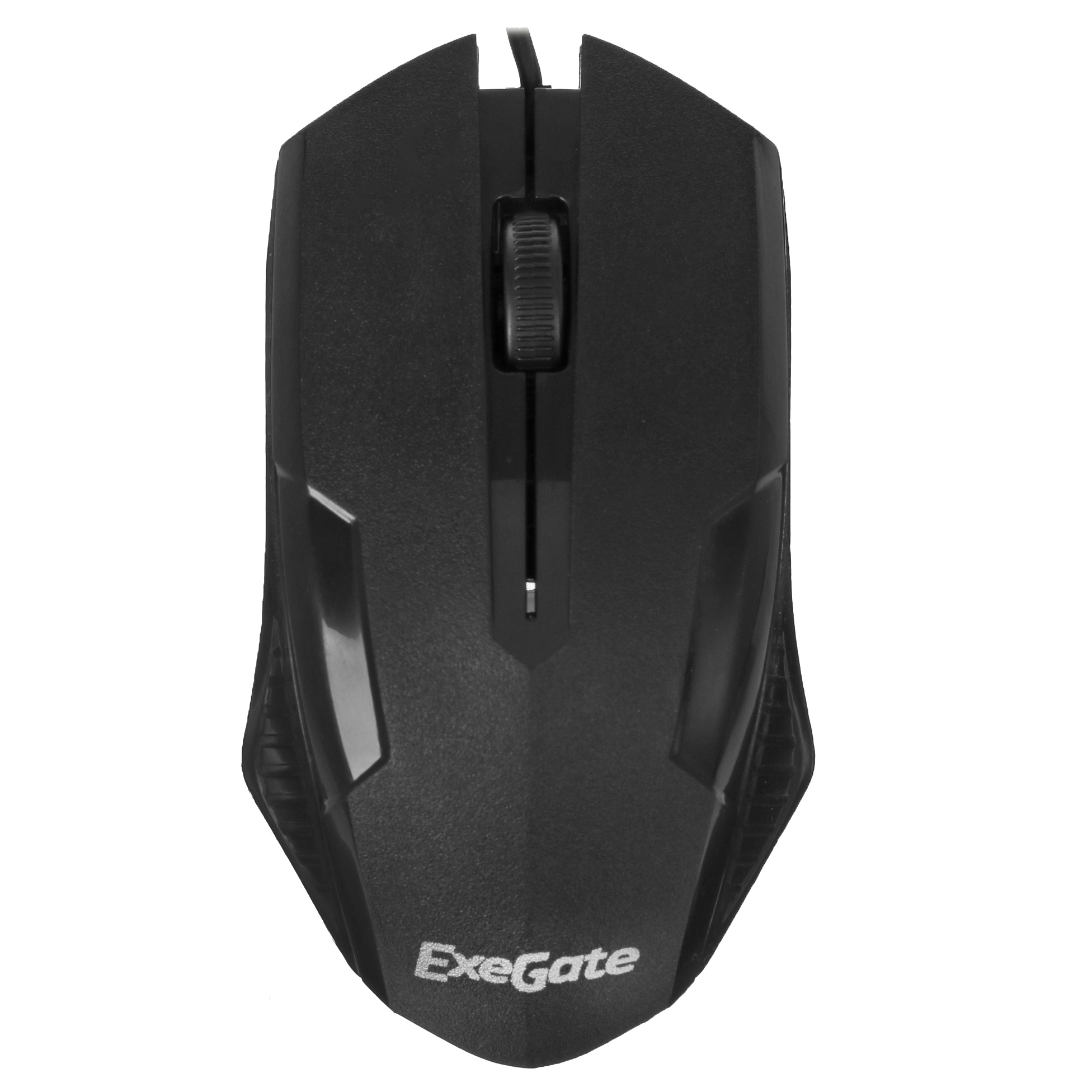 Мышь проводная ExeGate SH-9025L2 OEM черный, 1000 dpi, USB, кнопки - 3